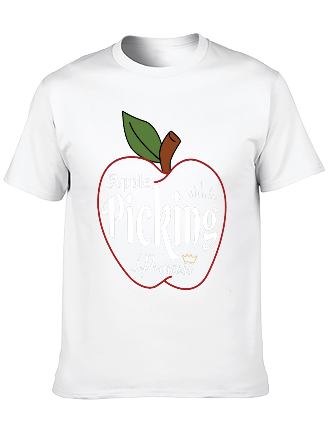 Apple Picking Princess T-Shirt
