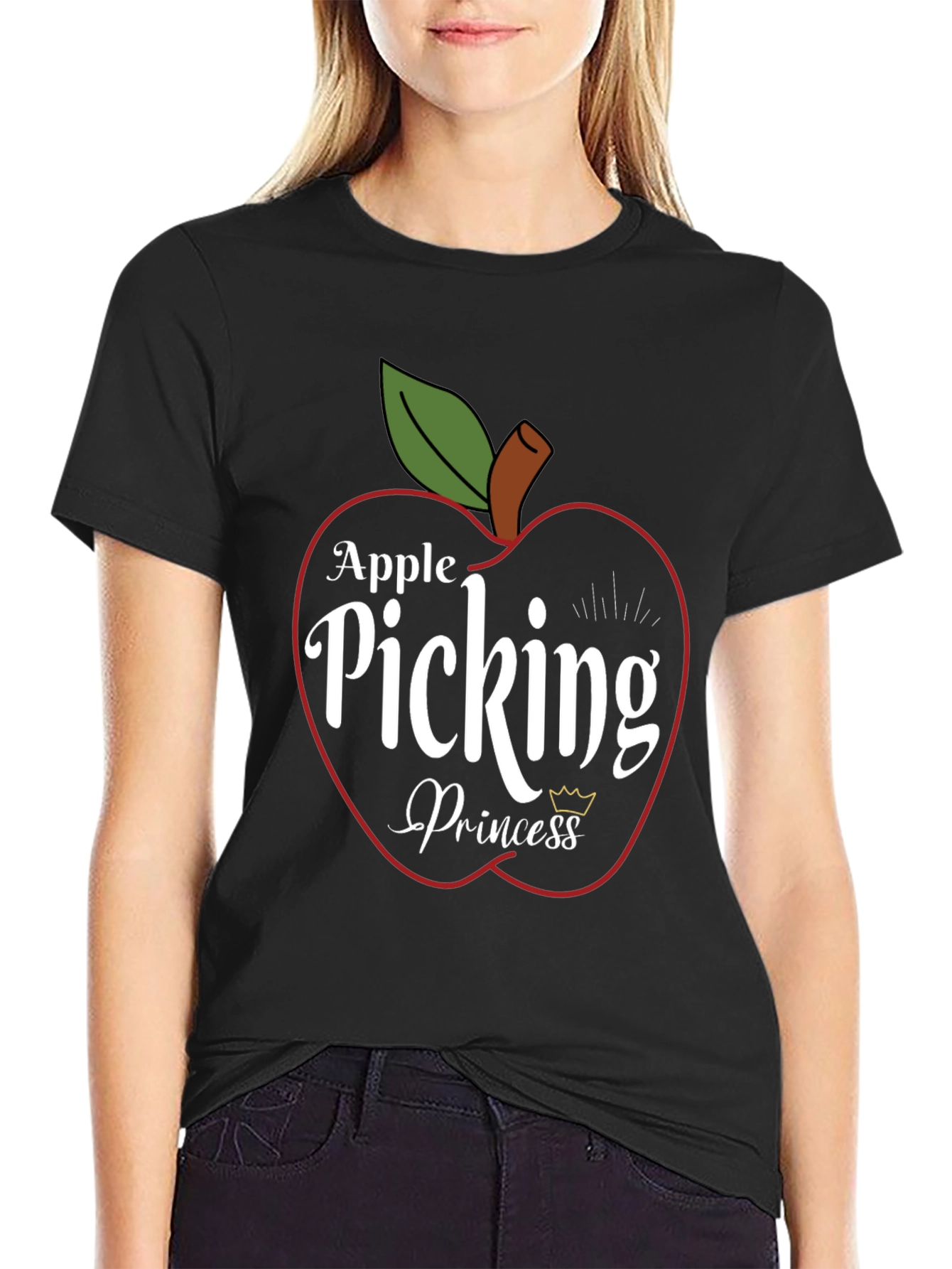 Apple Picking Princess T-Shirt