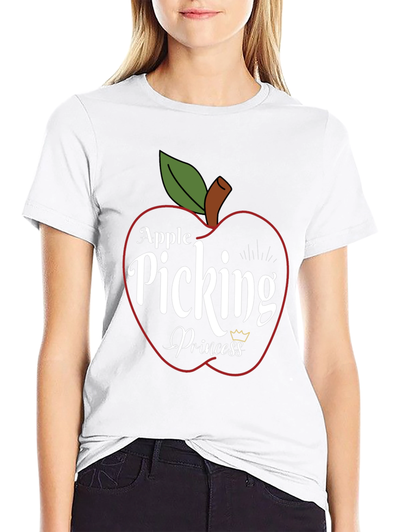 Apple Picking Princess T-Shirt