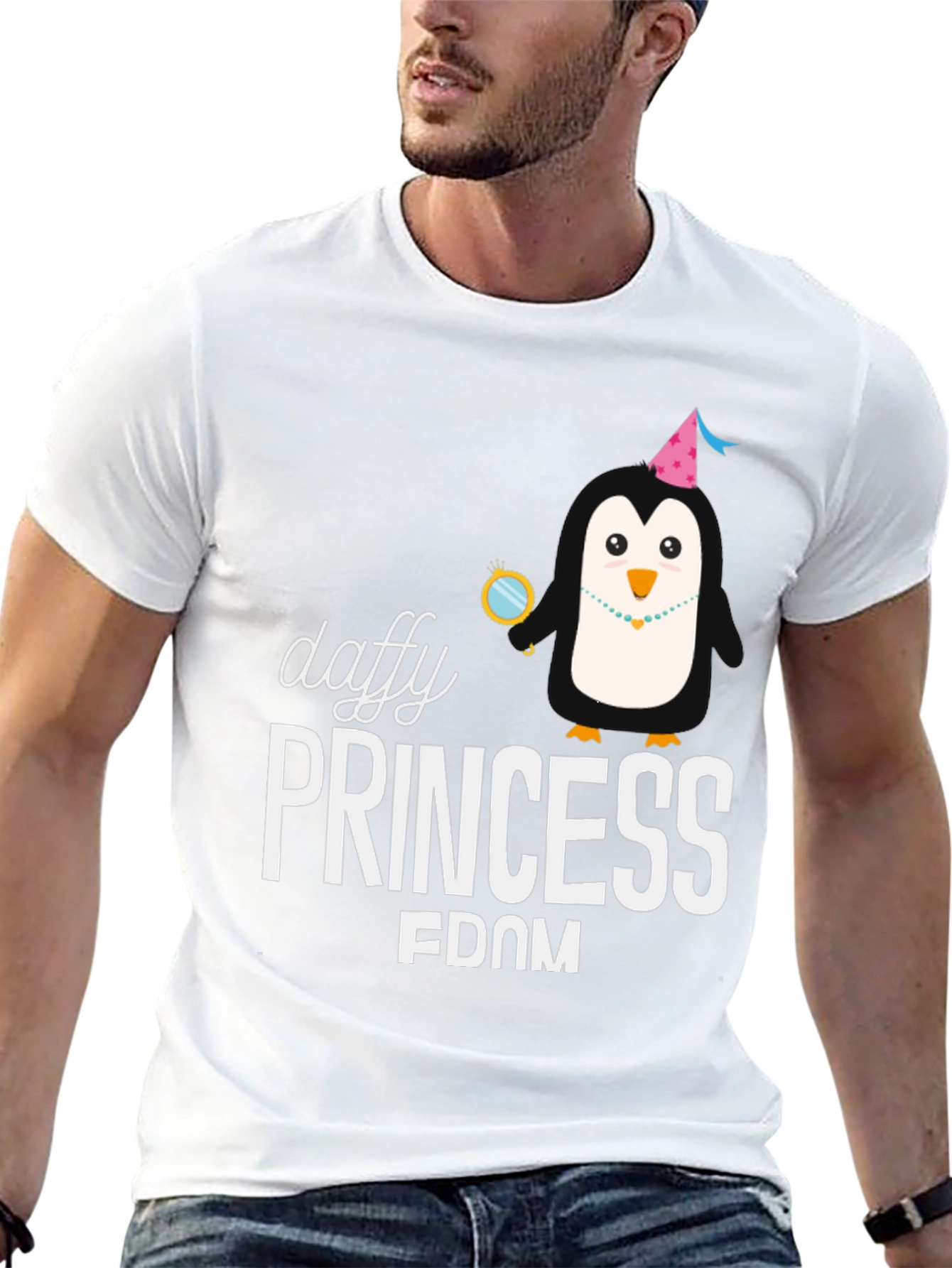 Daffy Princess Penguin T-Shirt