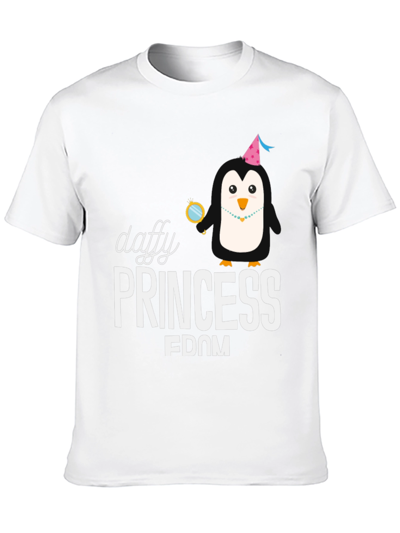 Daffy Princess Penguin T-Shirt