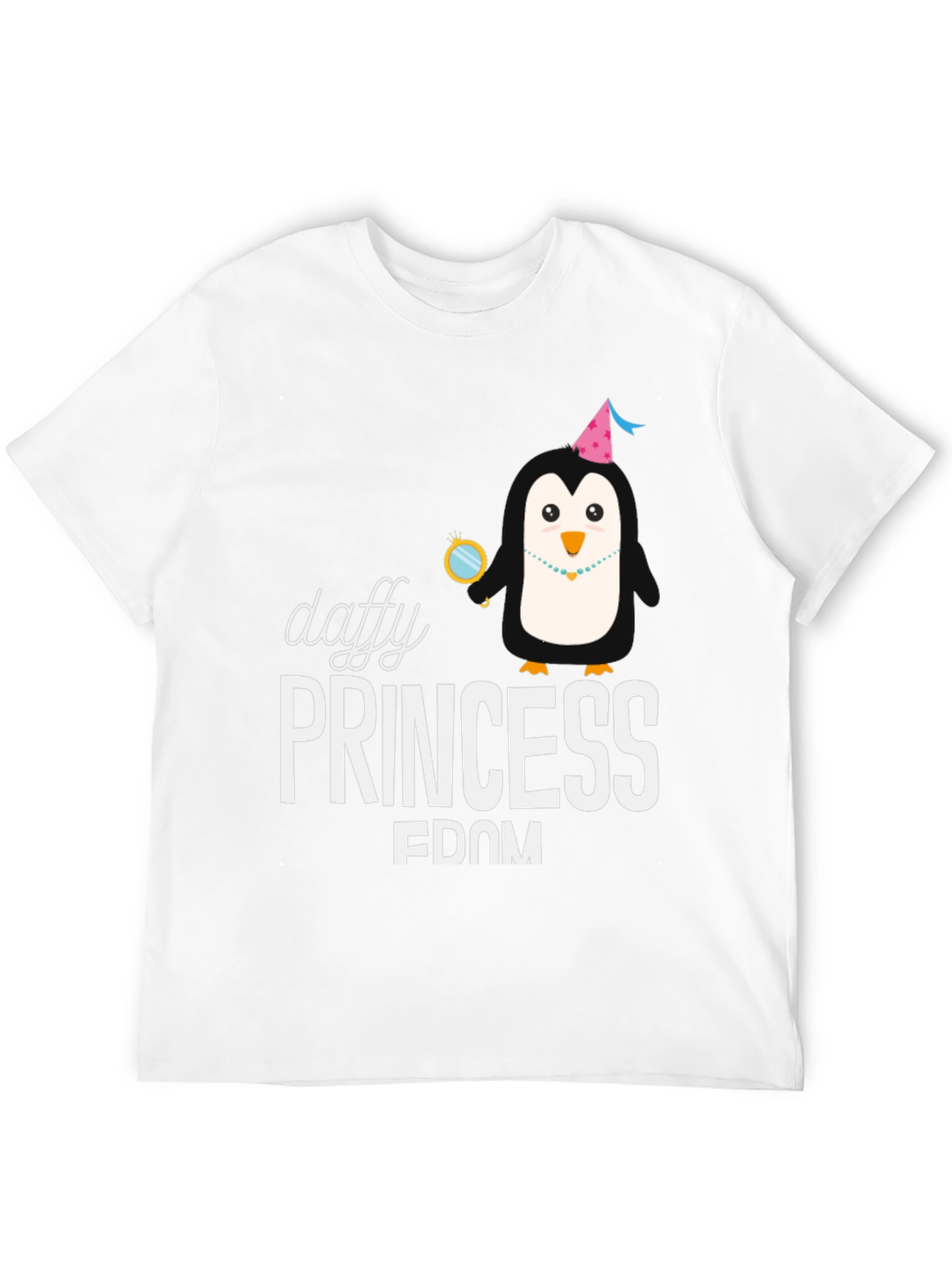 Daffy Princess Penguin T-Shirt