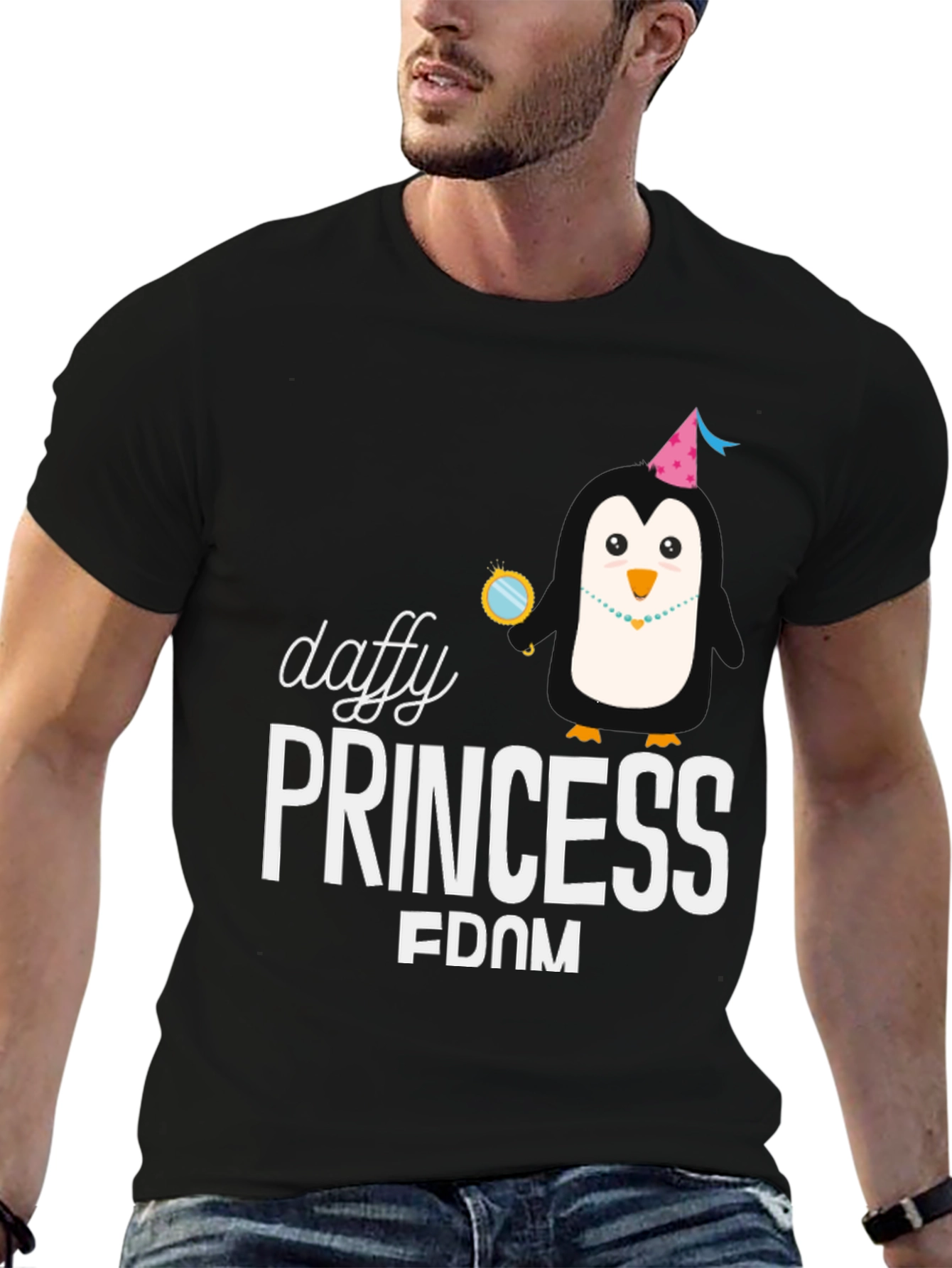 Daffy Princess Penguin T-Shirt