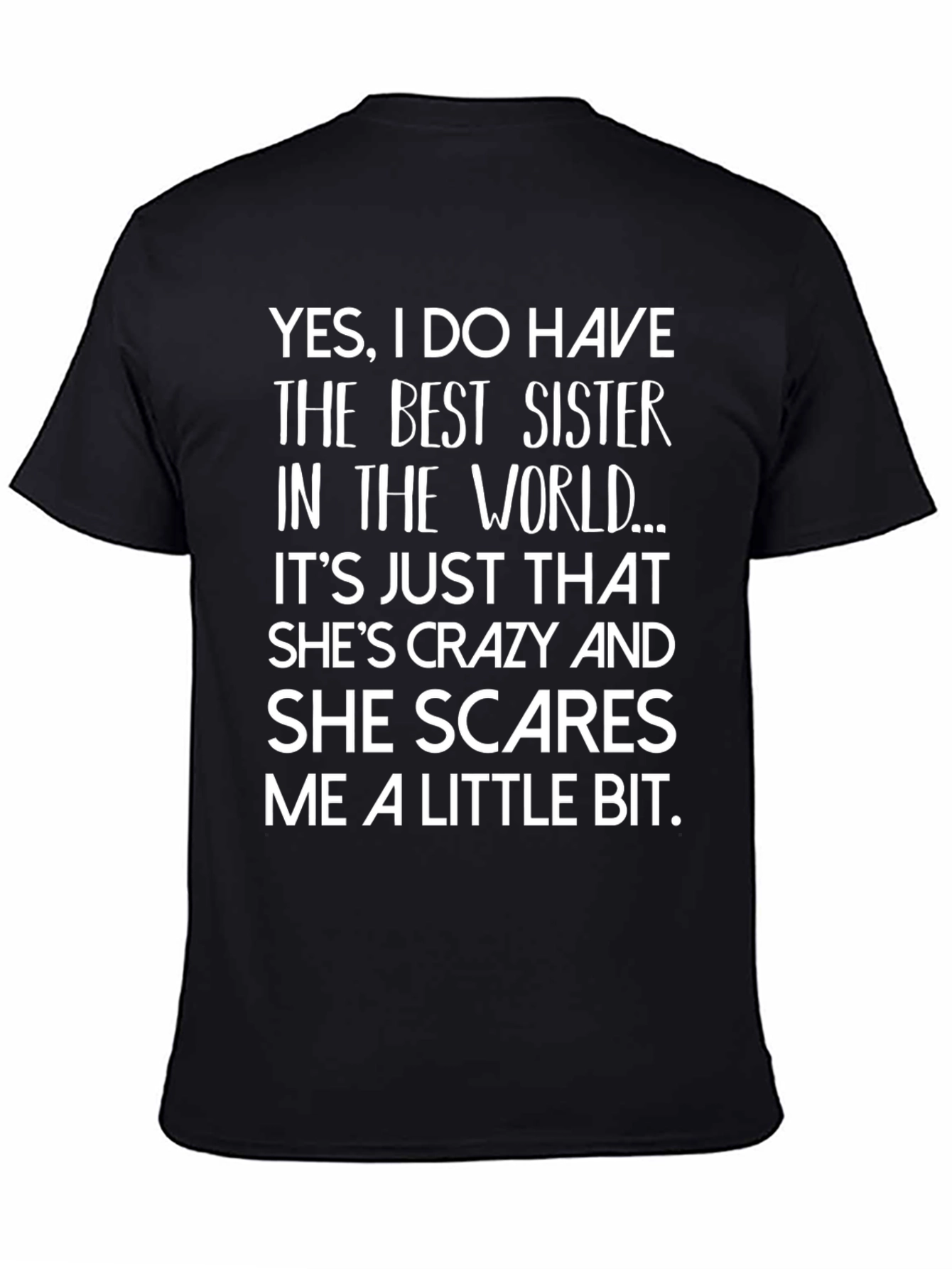 Funny Best Sister Graphic Tee