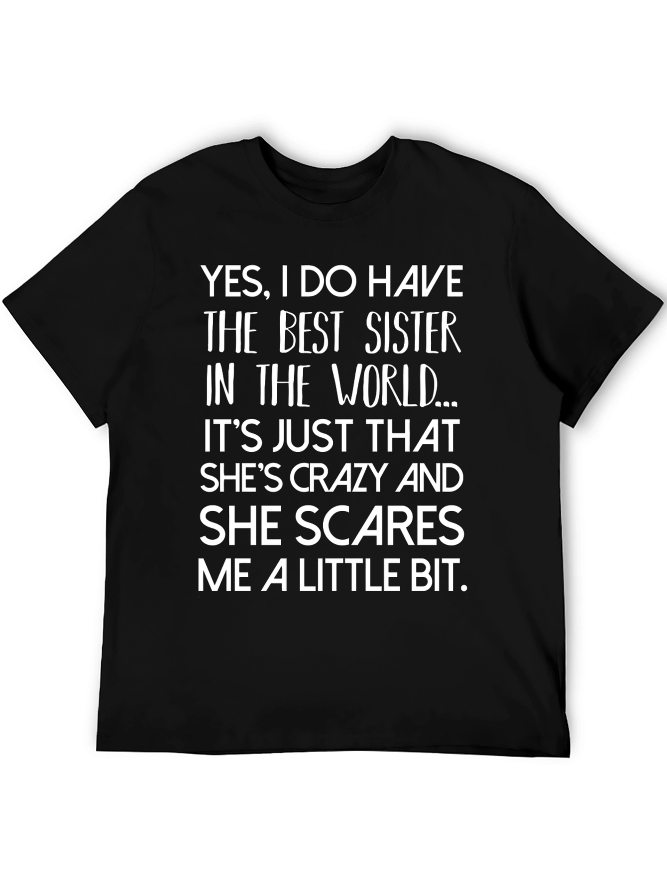 Funny Best Sister Graphic Tee