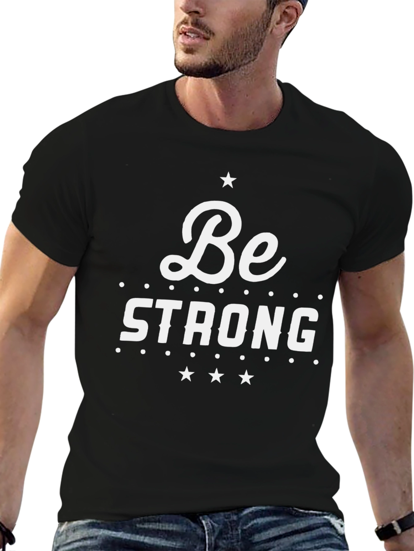 Be Strong Graphic Tee - Stylish Comfort