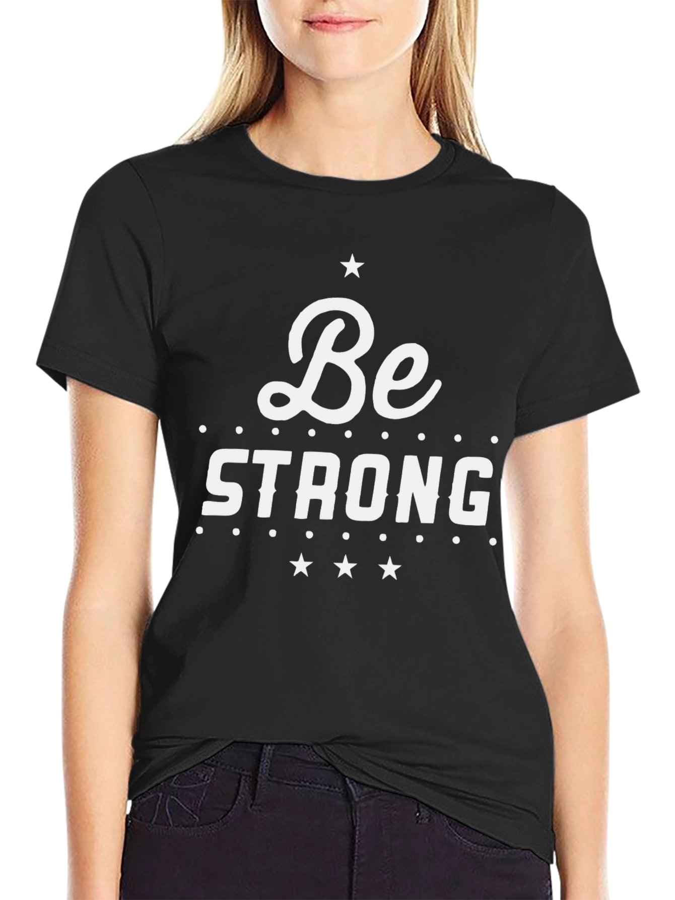 Be Strong Graphic Tee - Stylish Comfort
