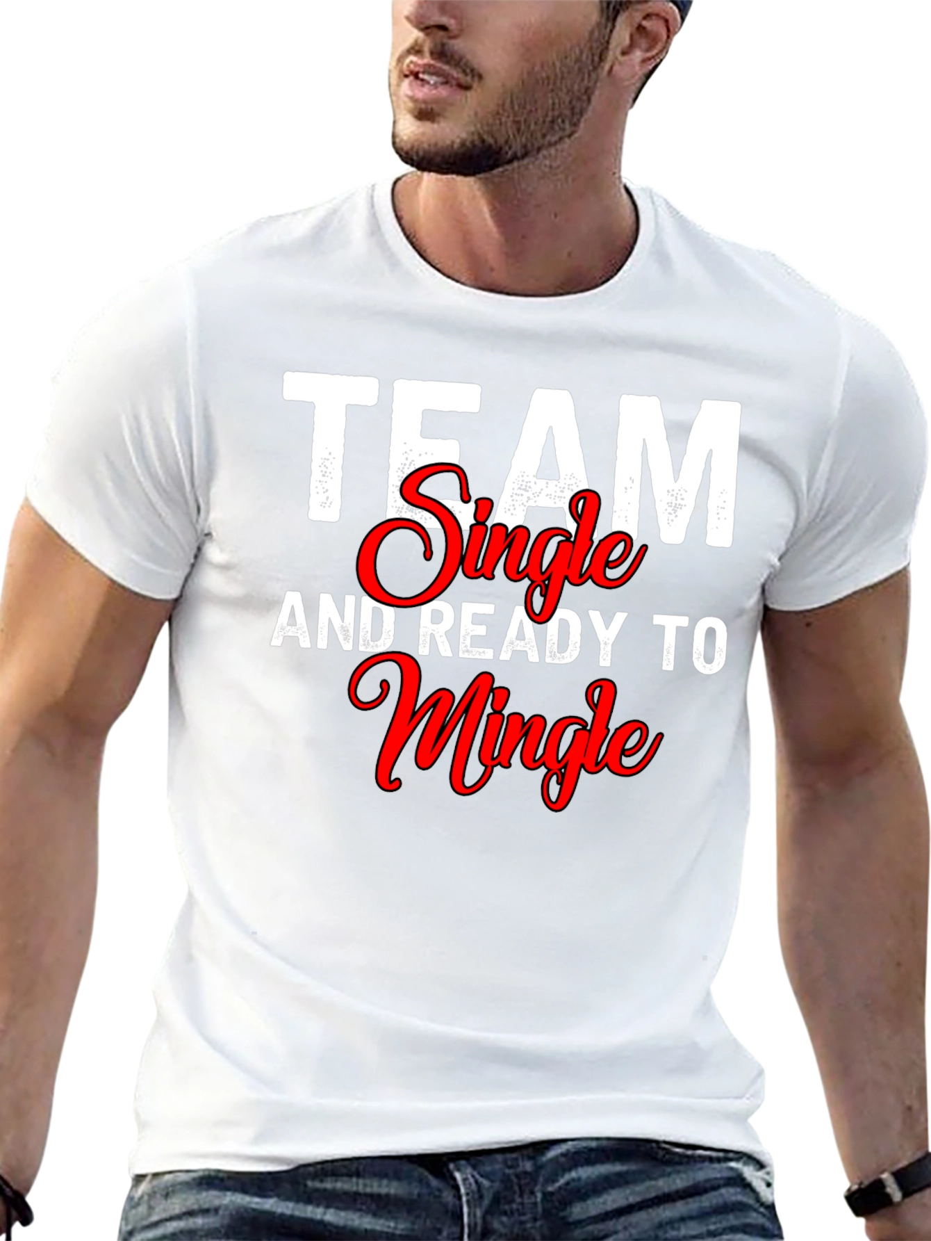 Team Single and Ready to Mingle T-Shirt