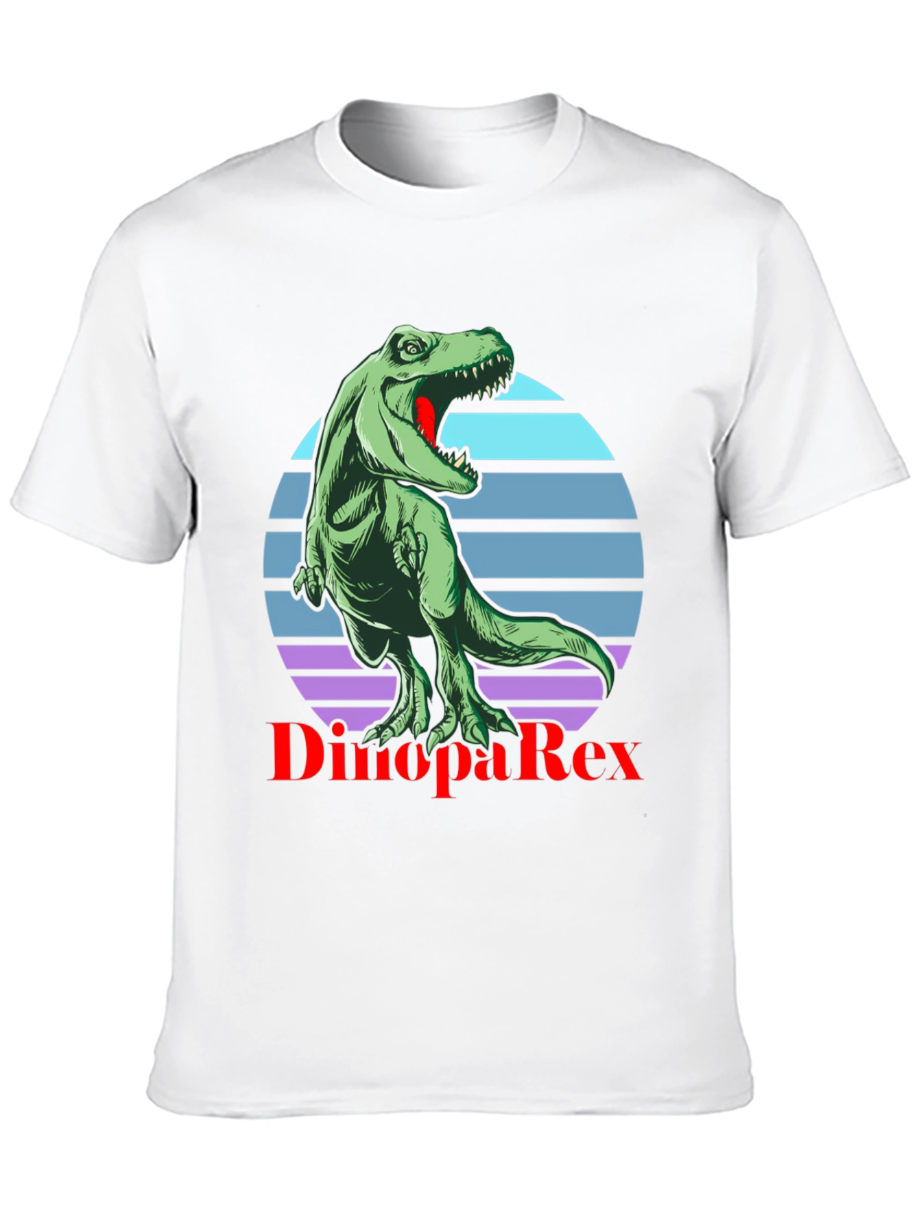Dino PaRex T-Shirt - Retro Dinosaur Tee