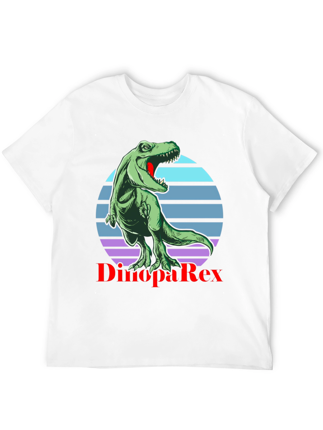 Dino PaRex T-Shirt - Retro Dinosaur Tee