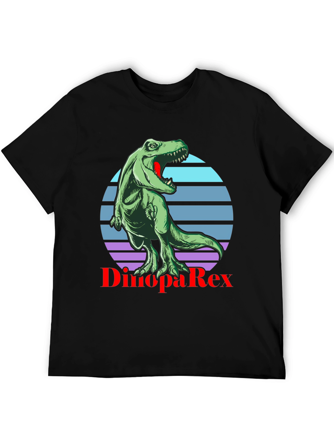 Dino PaRex T-Shirt - Retro Dinosaur Tee