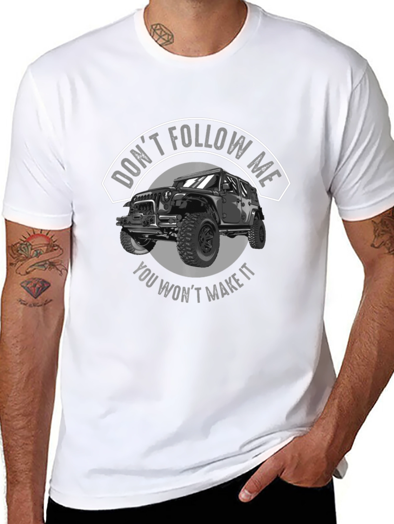 Dont Follow Me Jeep T-Shirt