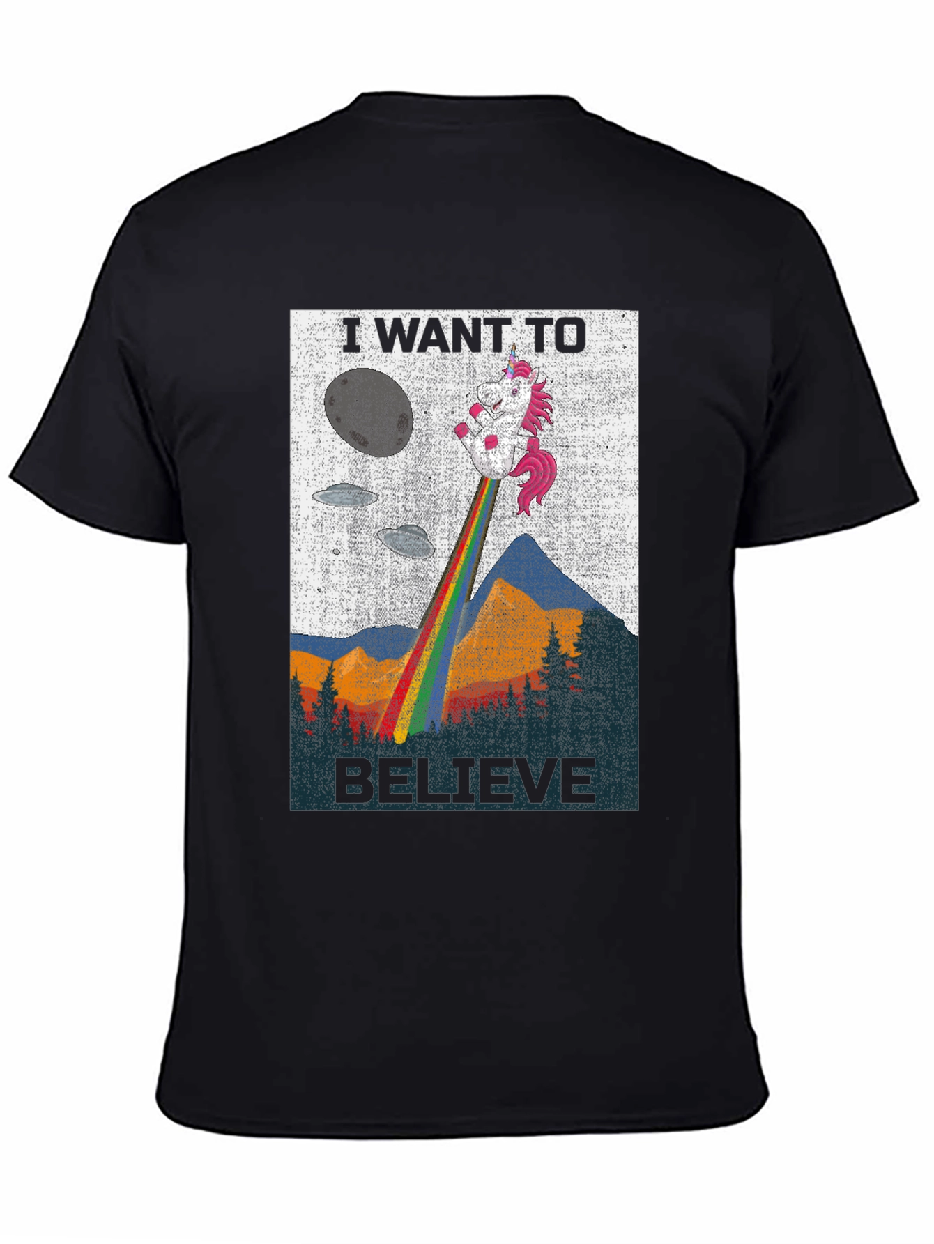 I Want to Believe Unicorn Tee