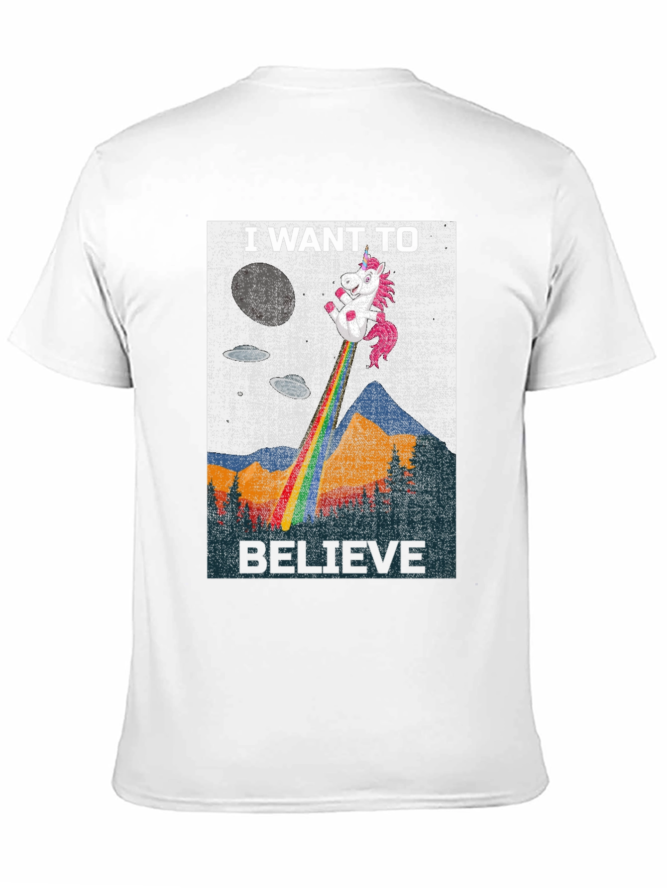 I Want to Believe Unicorn Tee