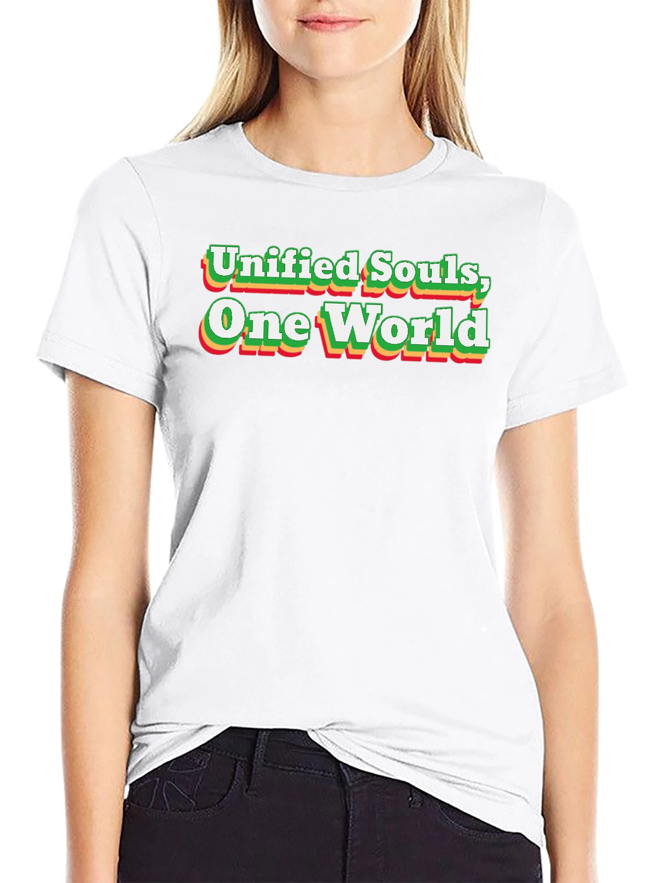 Unified Souls One World - Graphic T-Shirt