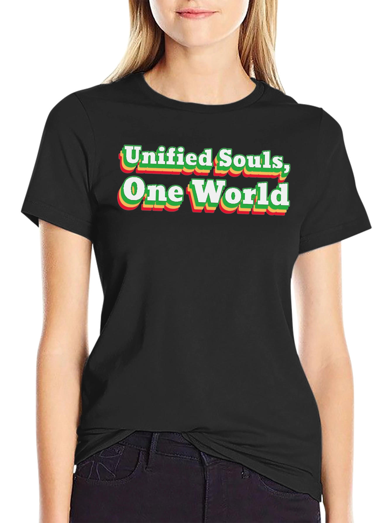 Unified Souls One World - Graphic T-Shirt