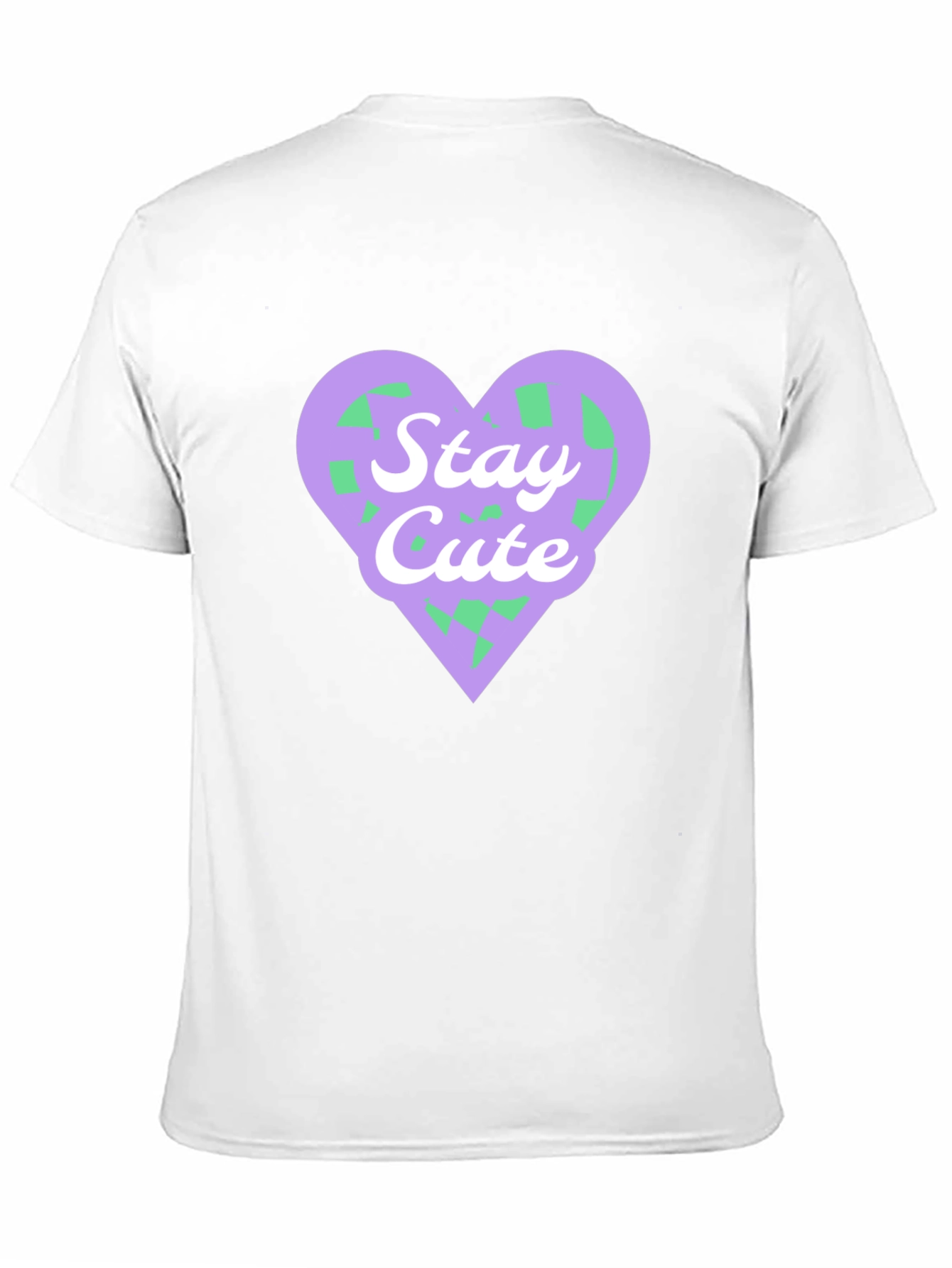 Stay Cute Heart Graphic T-Shirt