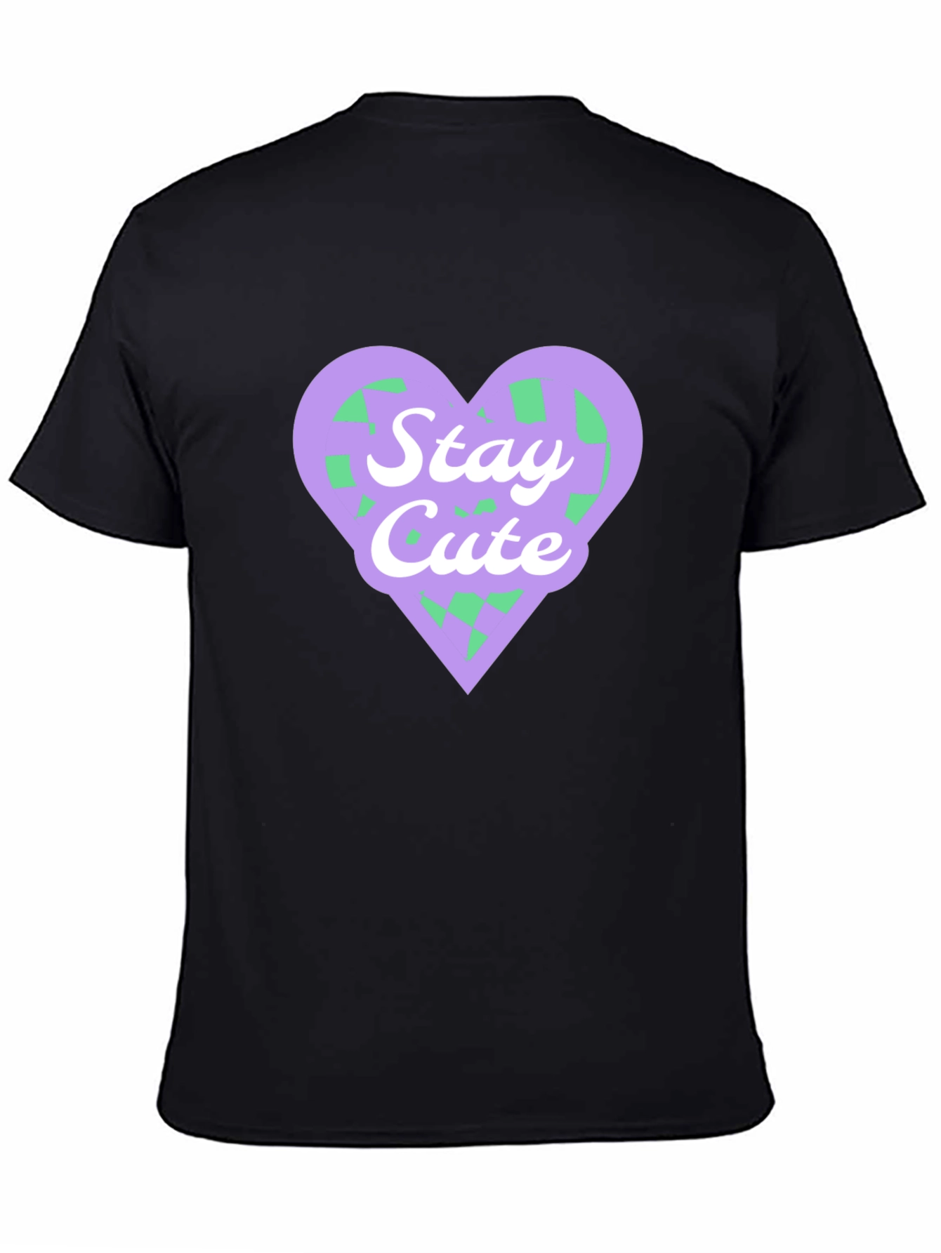 Stay Cute Heart Graphic T-Shirt