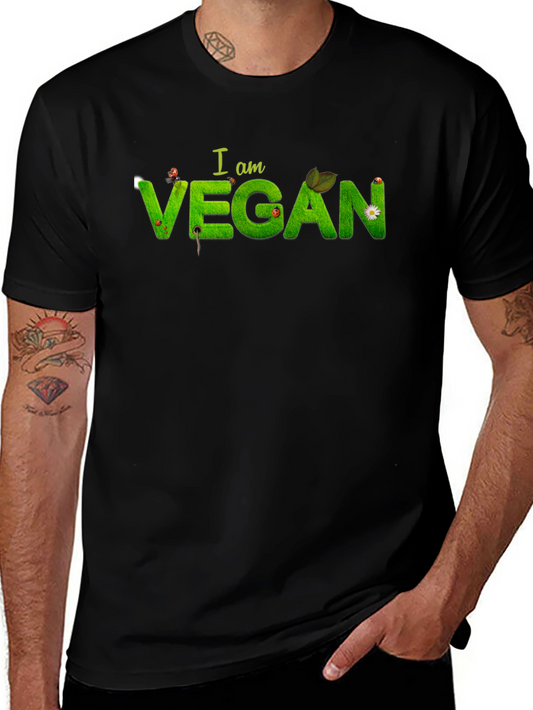 I Am Vegan Tee - Nature Inspired Vegan Shirt