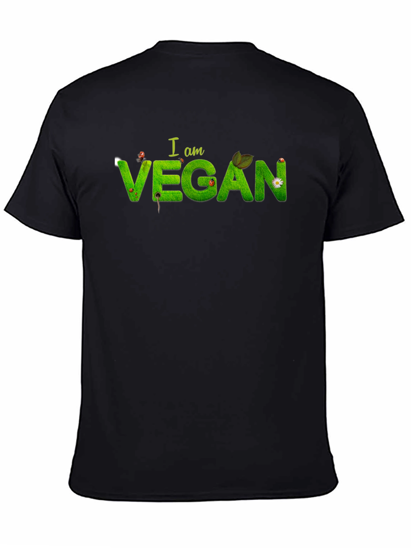I Am Vegan Tee - Nature Inspired Vegan Shirt