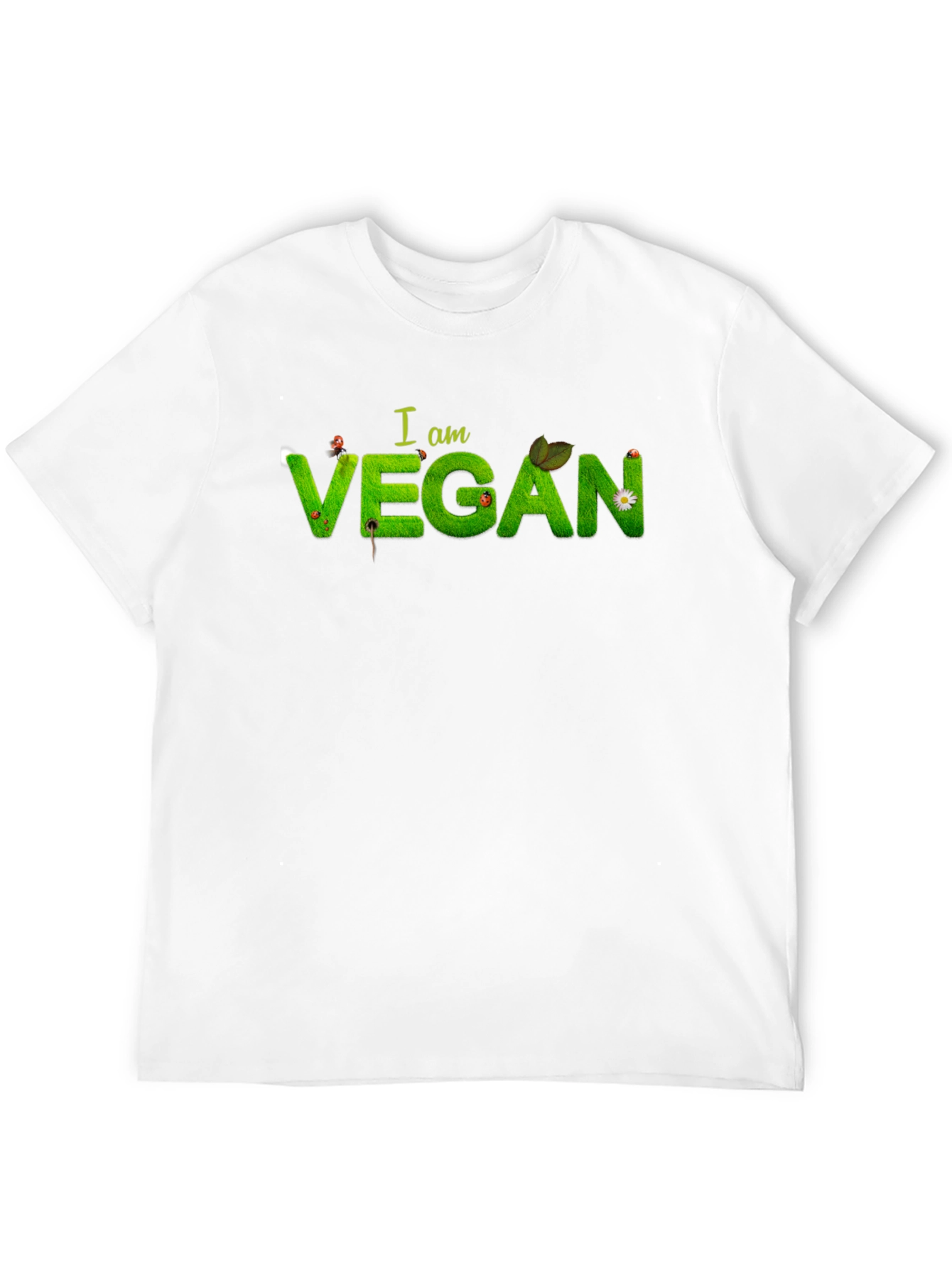 I Am Vegan Tee - Nature Inspired Vegan Shirt