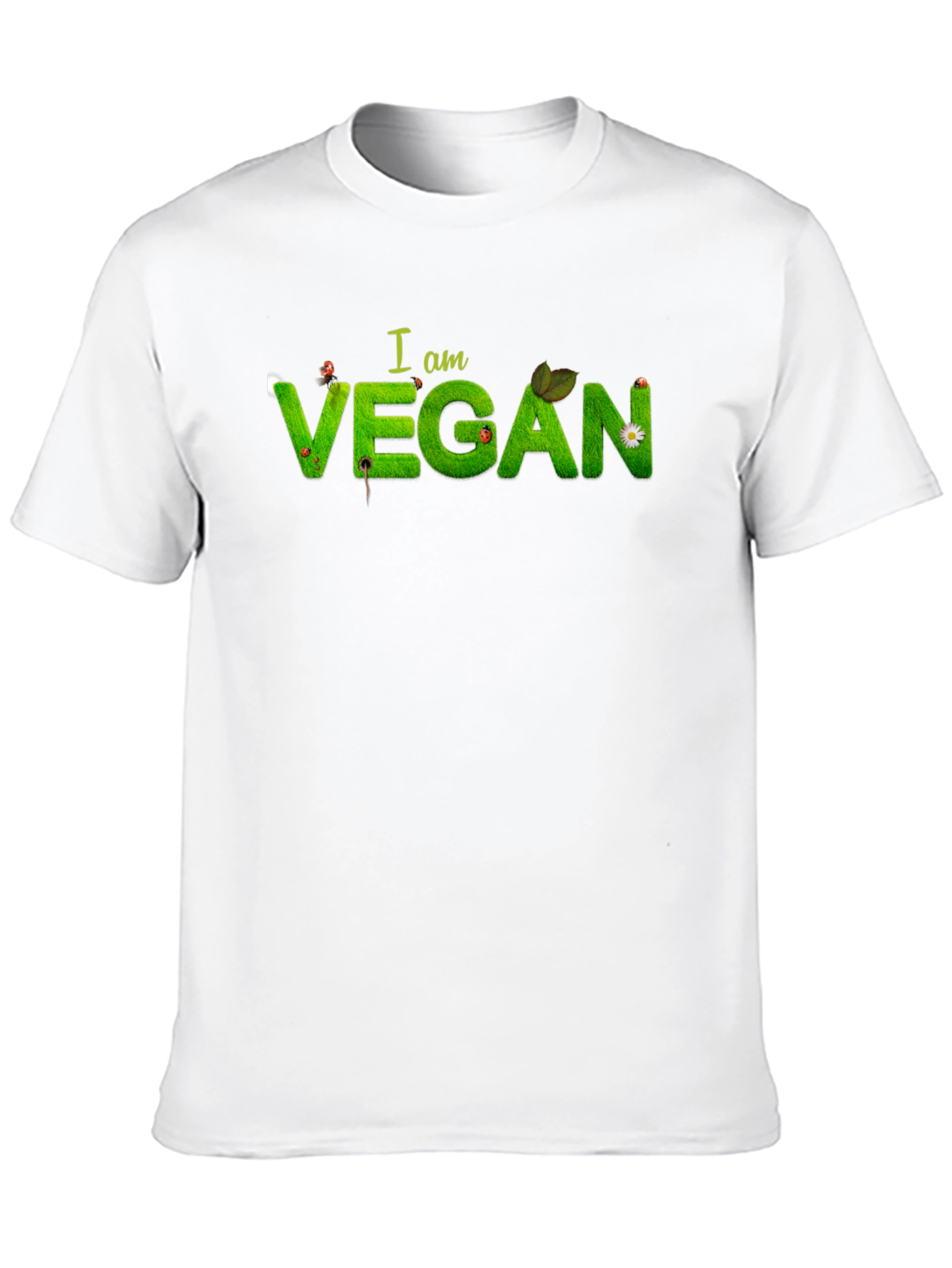 I Am Vegan Tee - Nature Inspired Vegan Shirt