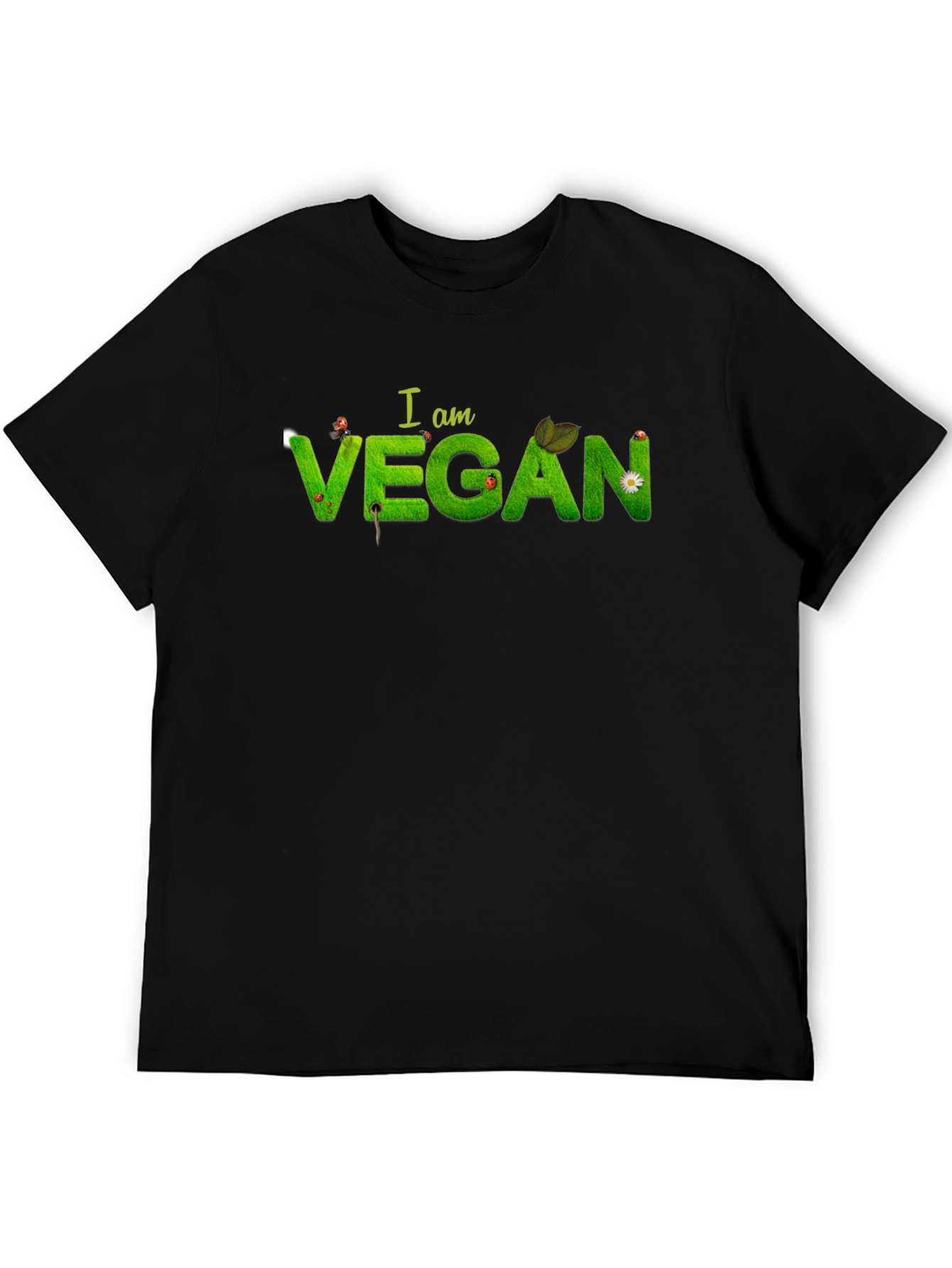 I Am Vegan Tee - Nature Inspired Vegan Shirt