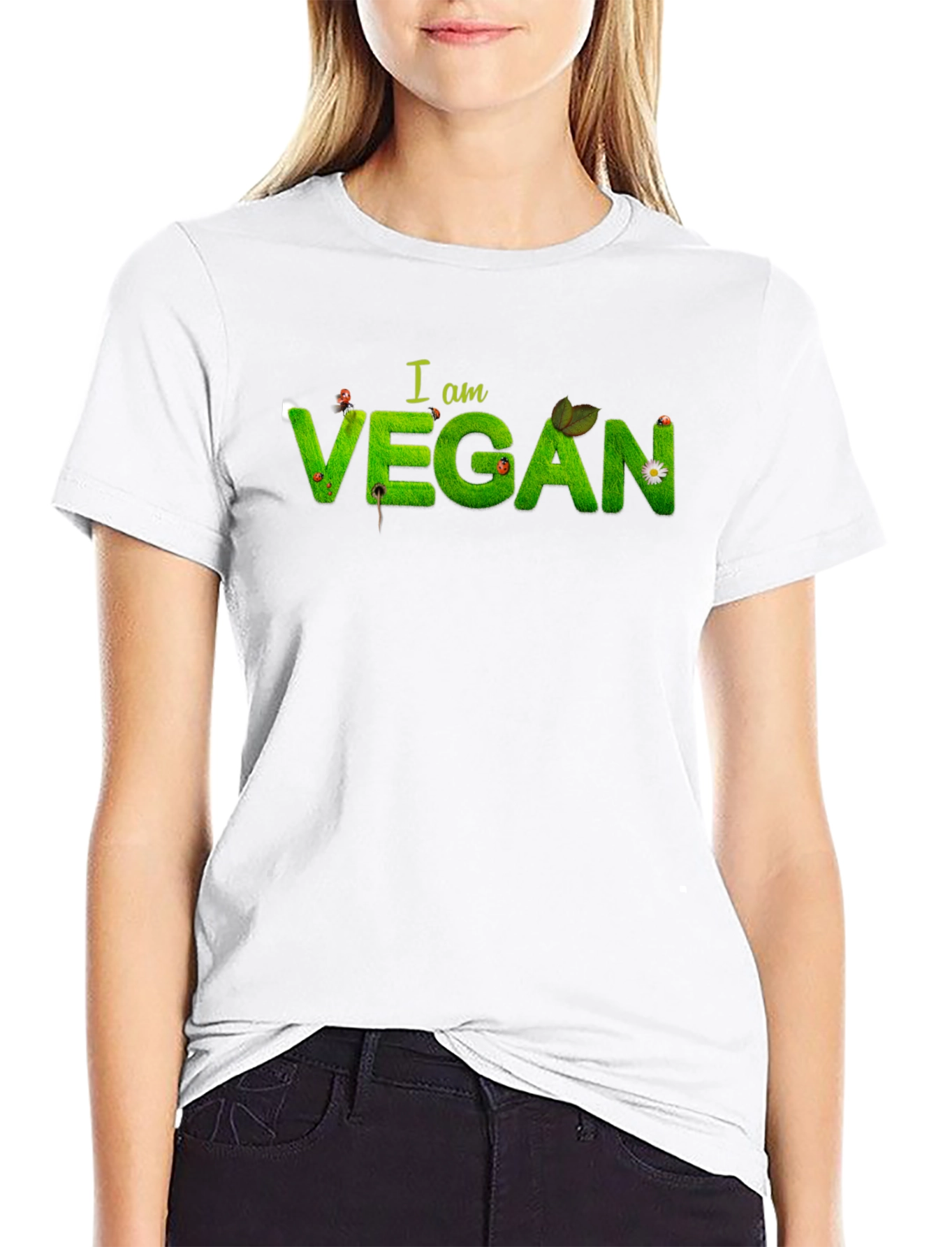 I Am Vegan Tee - Nature Inspired Vegan Shirt