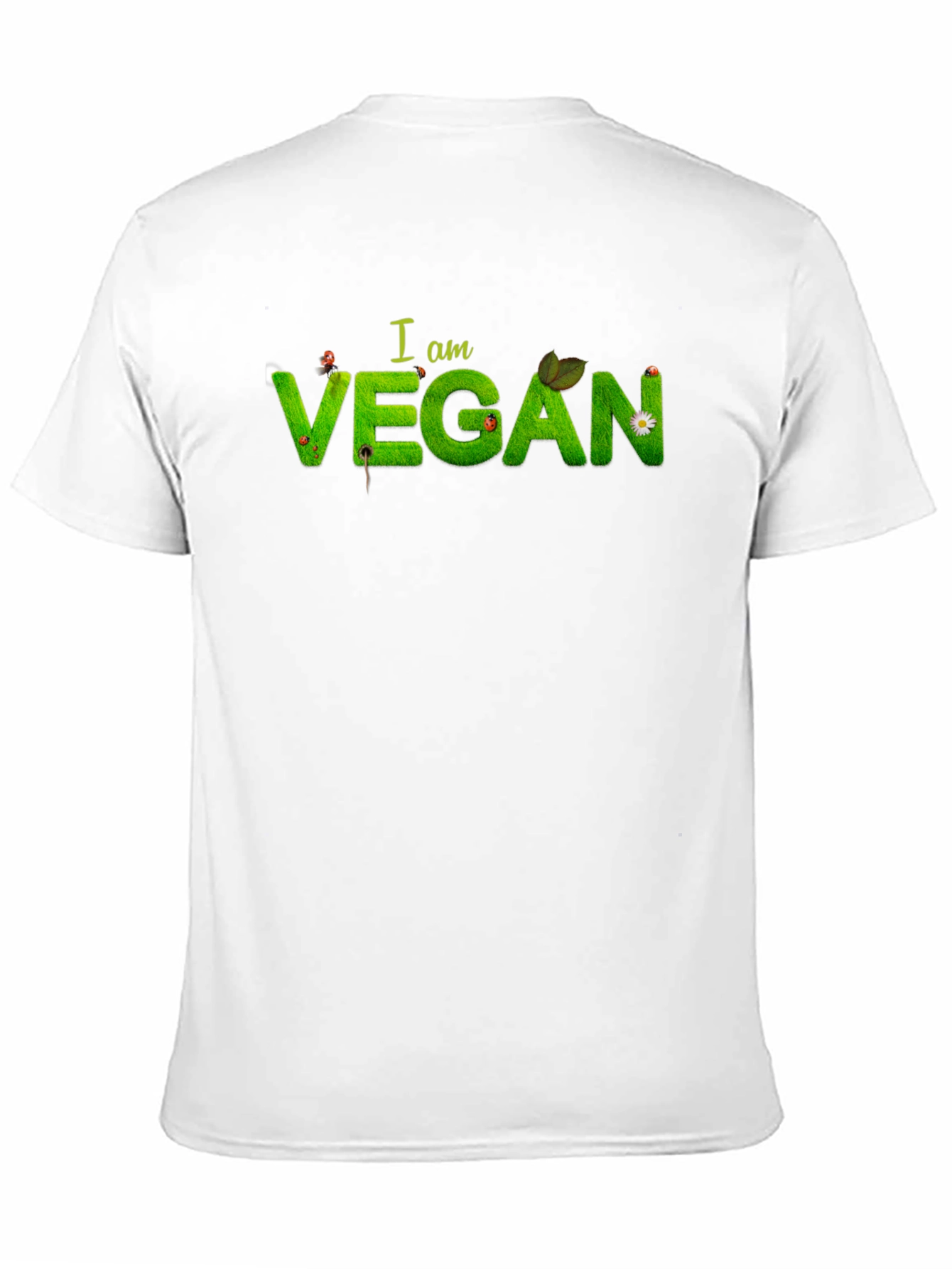 I Am Vegan Tee - Nature Inspired Vegan Shirt