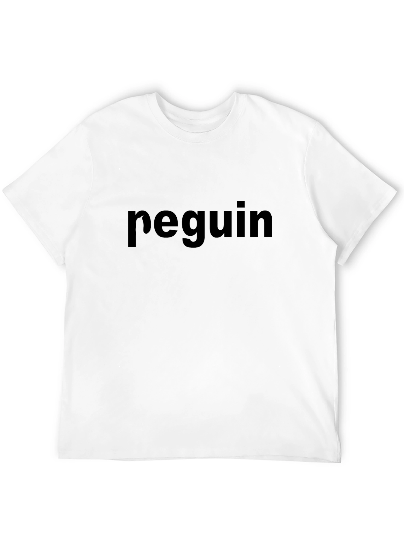 Peguin Graphic Black T-Shirt