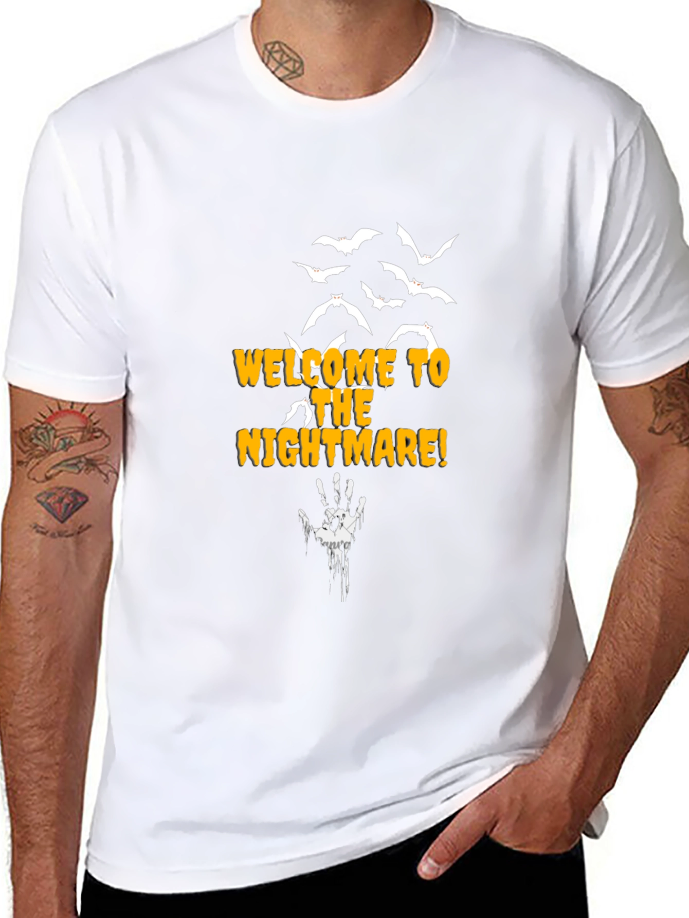Nightmare Halloween Graphic T-Shirt