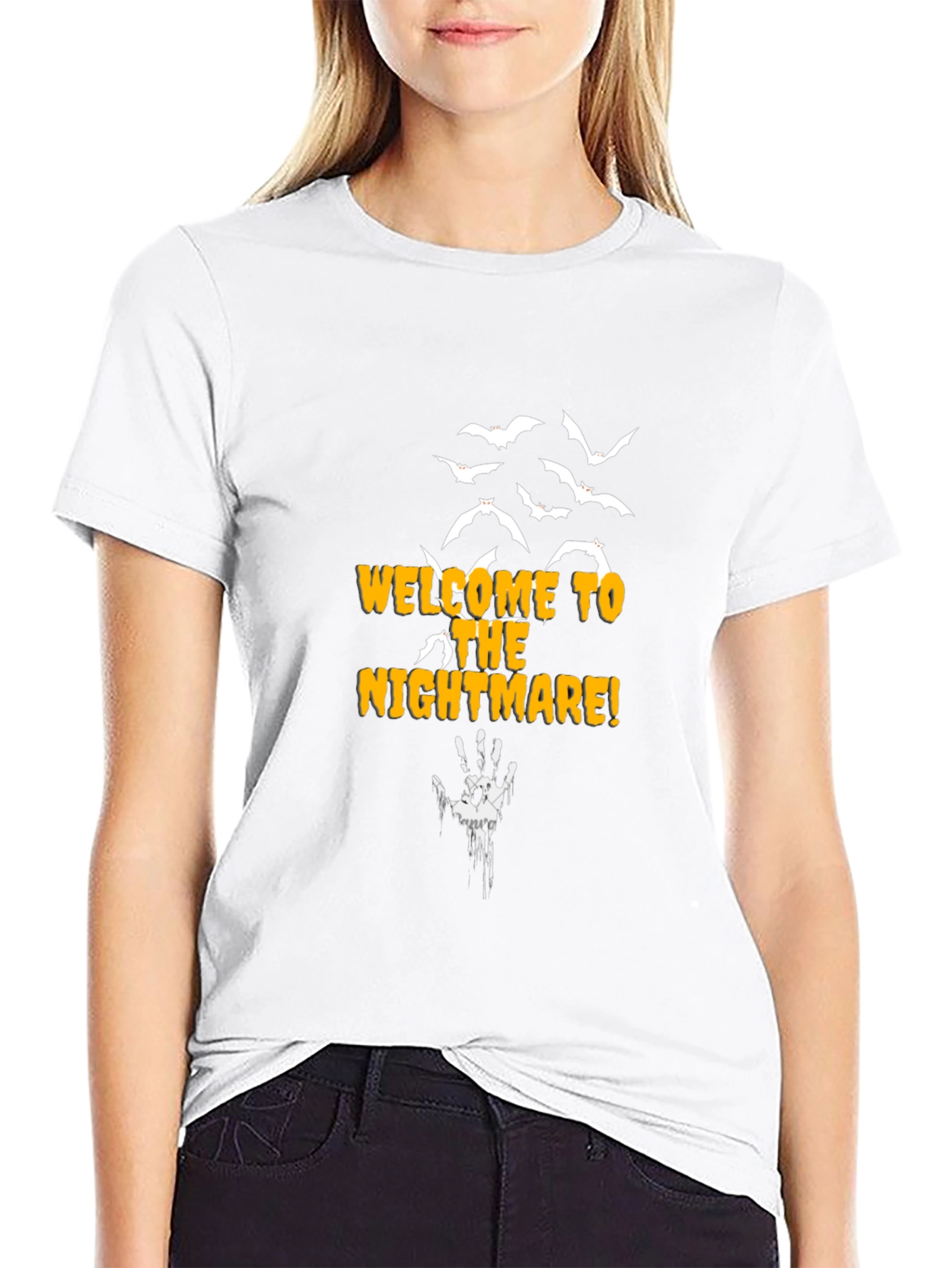 Nightmare Halloween Graphic T-Shirt