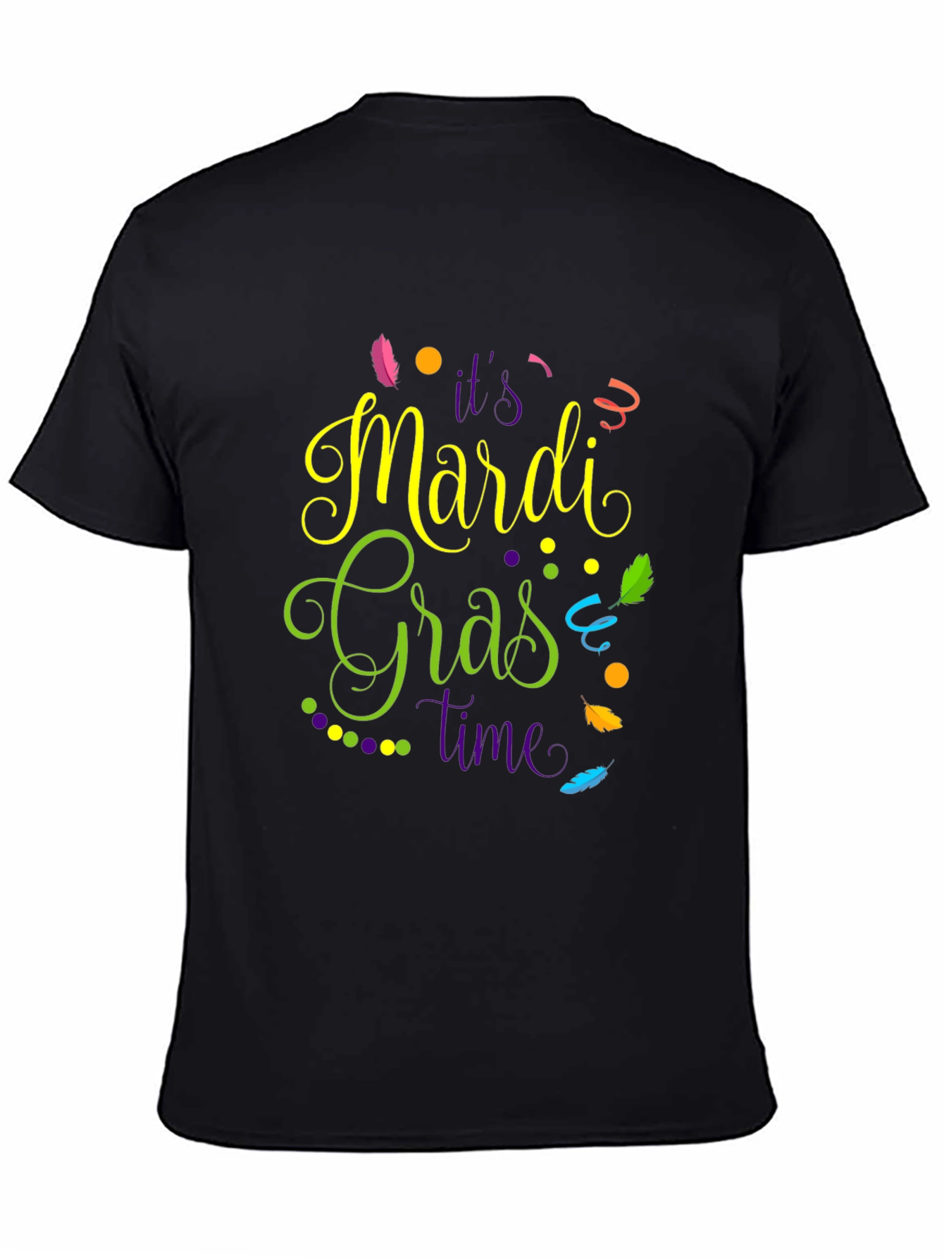 Mardi Gras Time T-Shirt - Celebration Tee