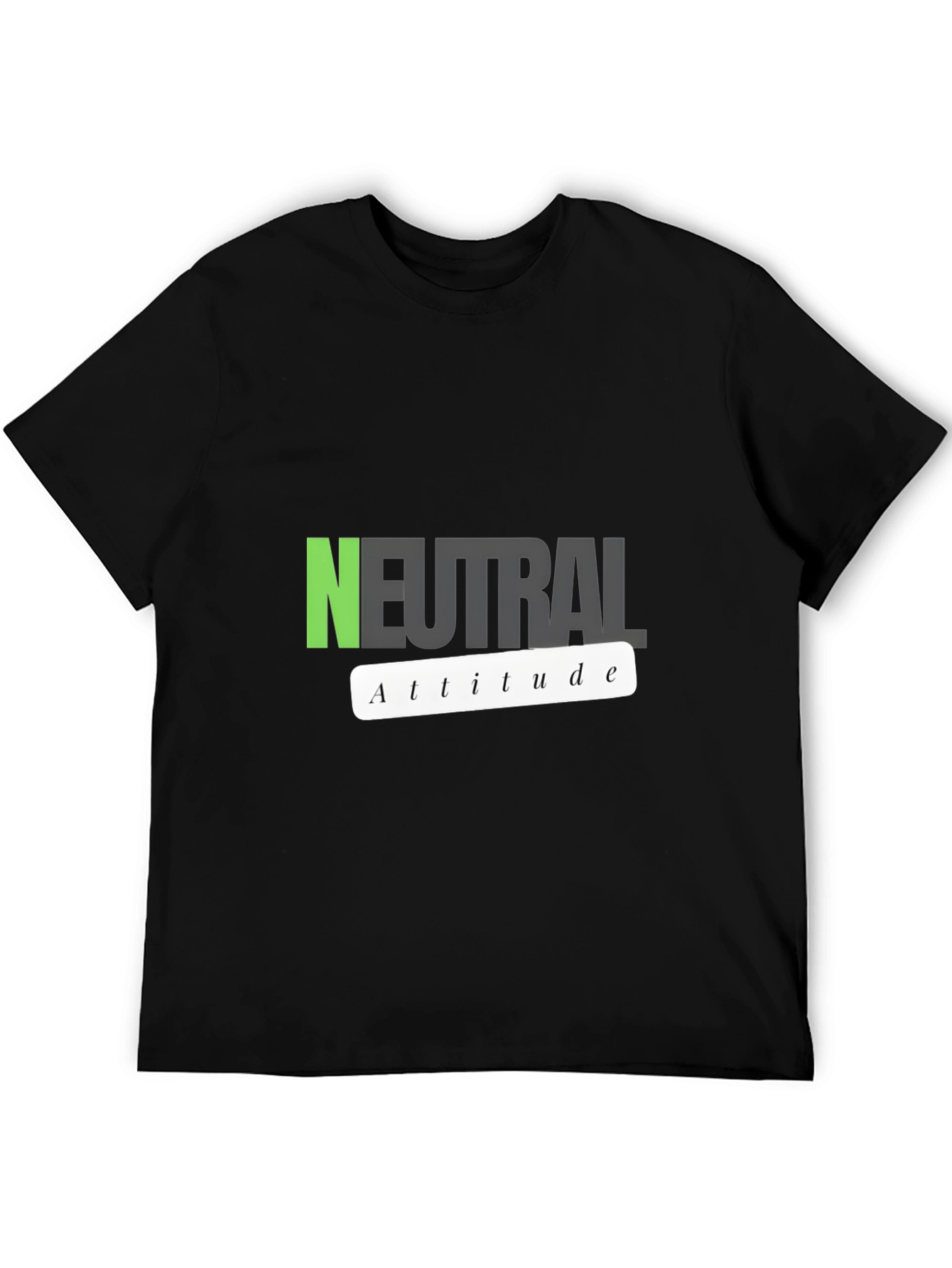 Neutral Attitude Graphic T-Shirt