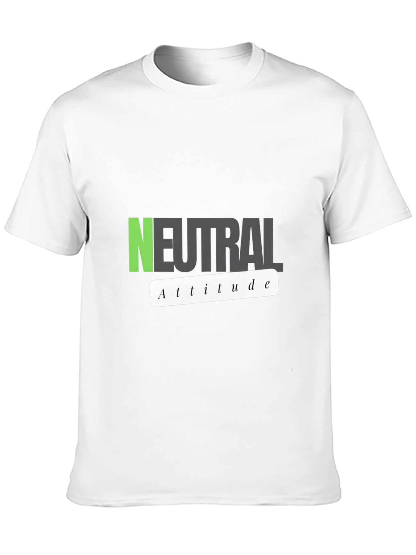 Neutral Attitude Graphic T-Shirt
