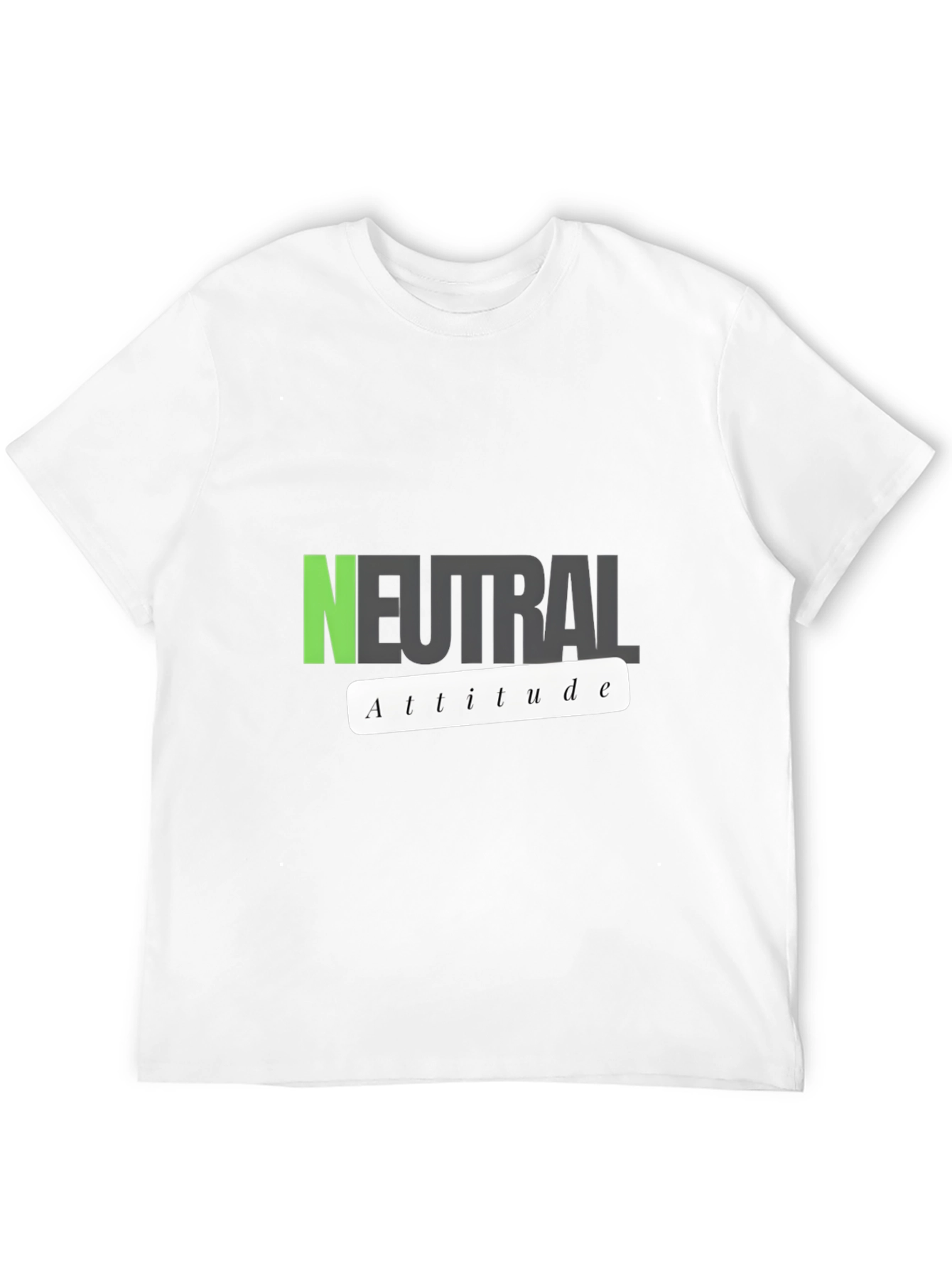 Neutral Attitude Graphic T-Shirt