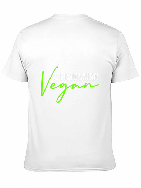 Strongman Vegan T-Shirt - Black