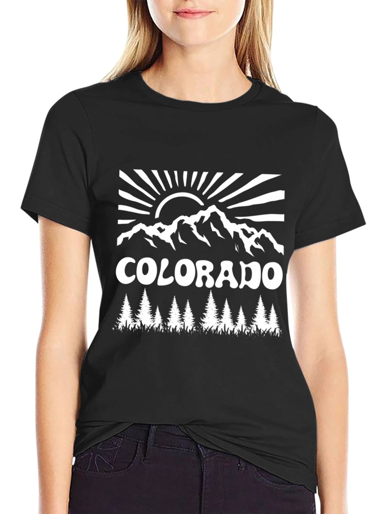 Colorado Mountain Graphic T-Shirt