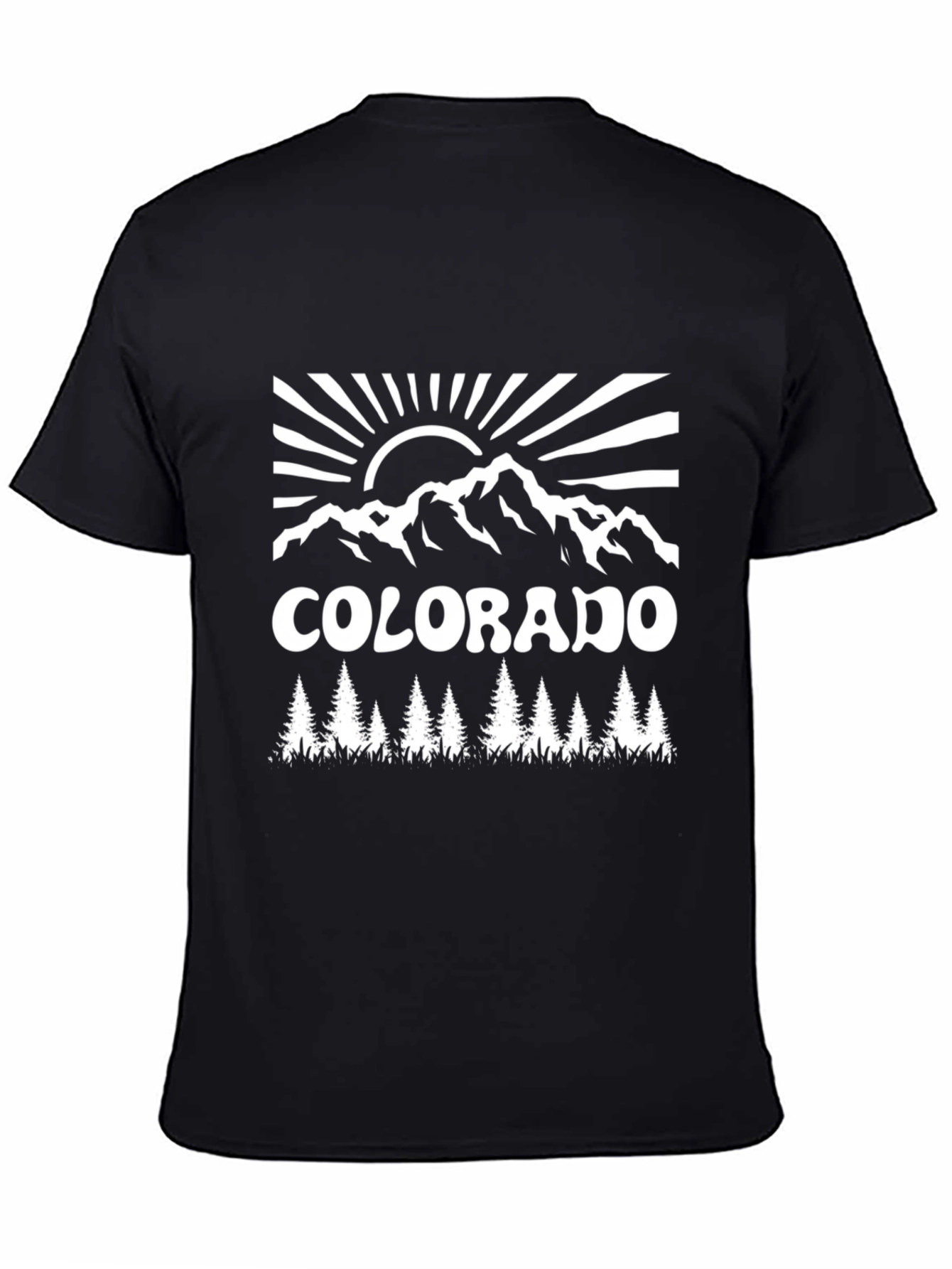 Colorado Mountain Graphic T-Shirt