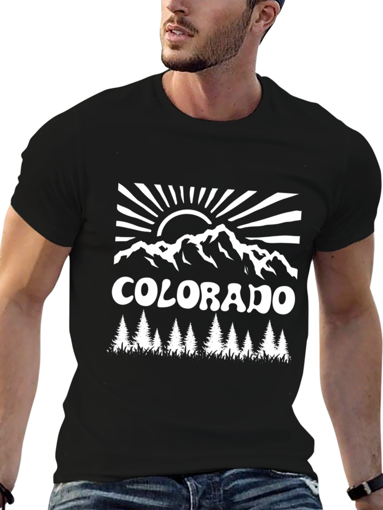 Colorado Mountain Graphic T-Shirt