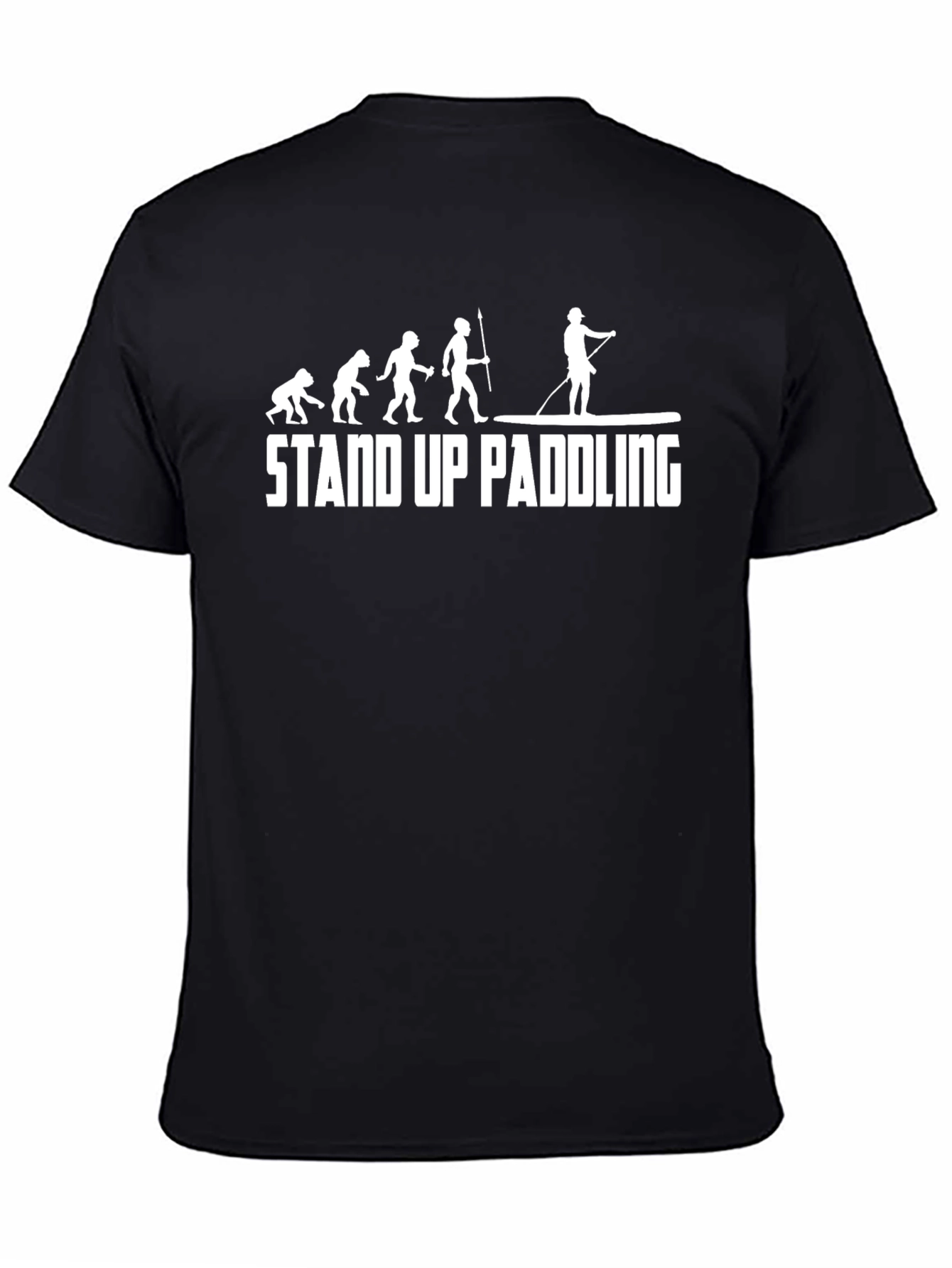 Evolution Stand Up Paddling T-Shirt - Black
