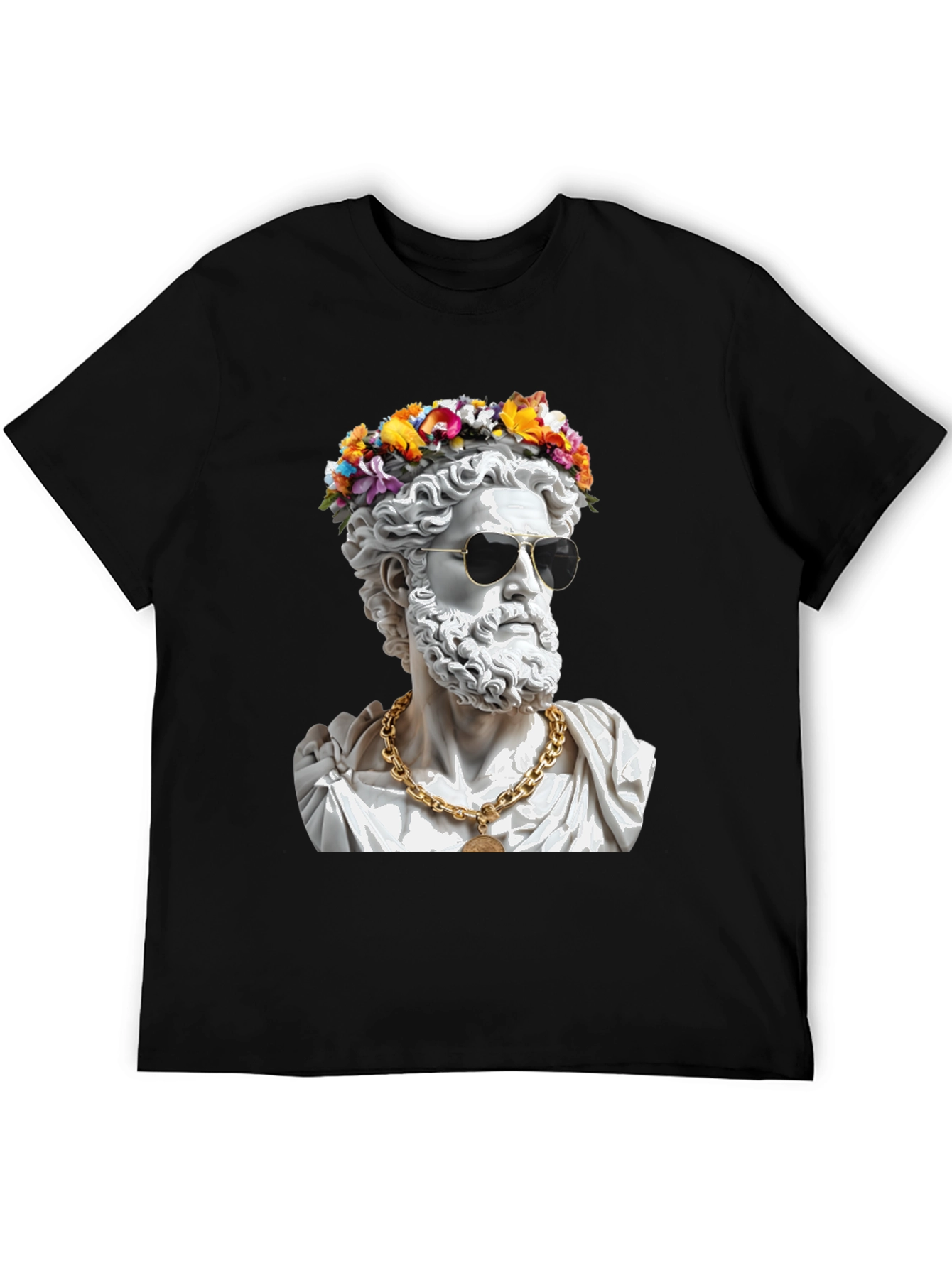 Greek God Statue T-Shirt