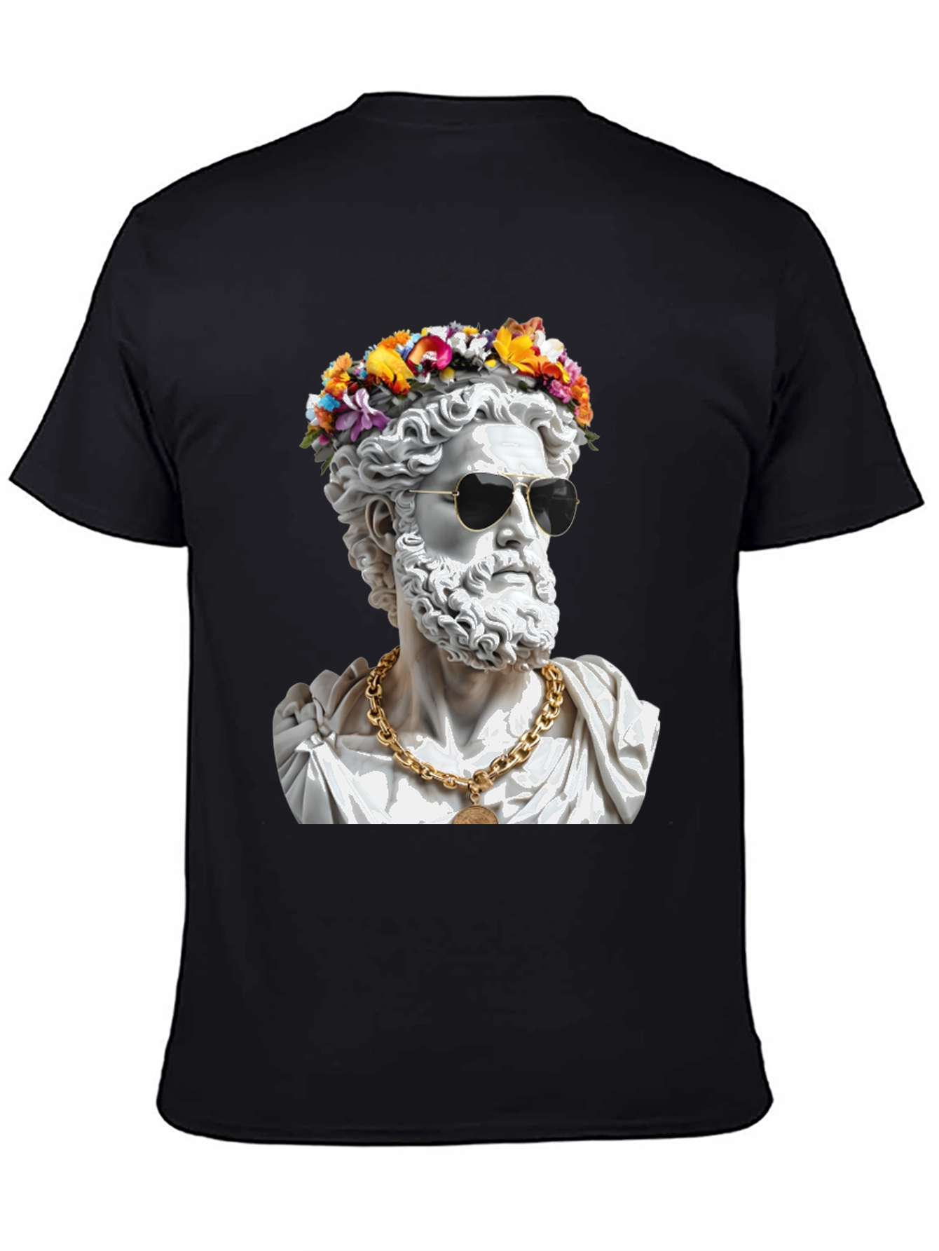 Greek God Statue T-Shirt