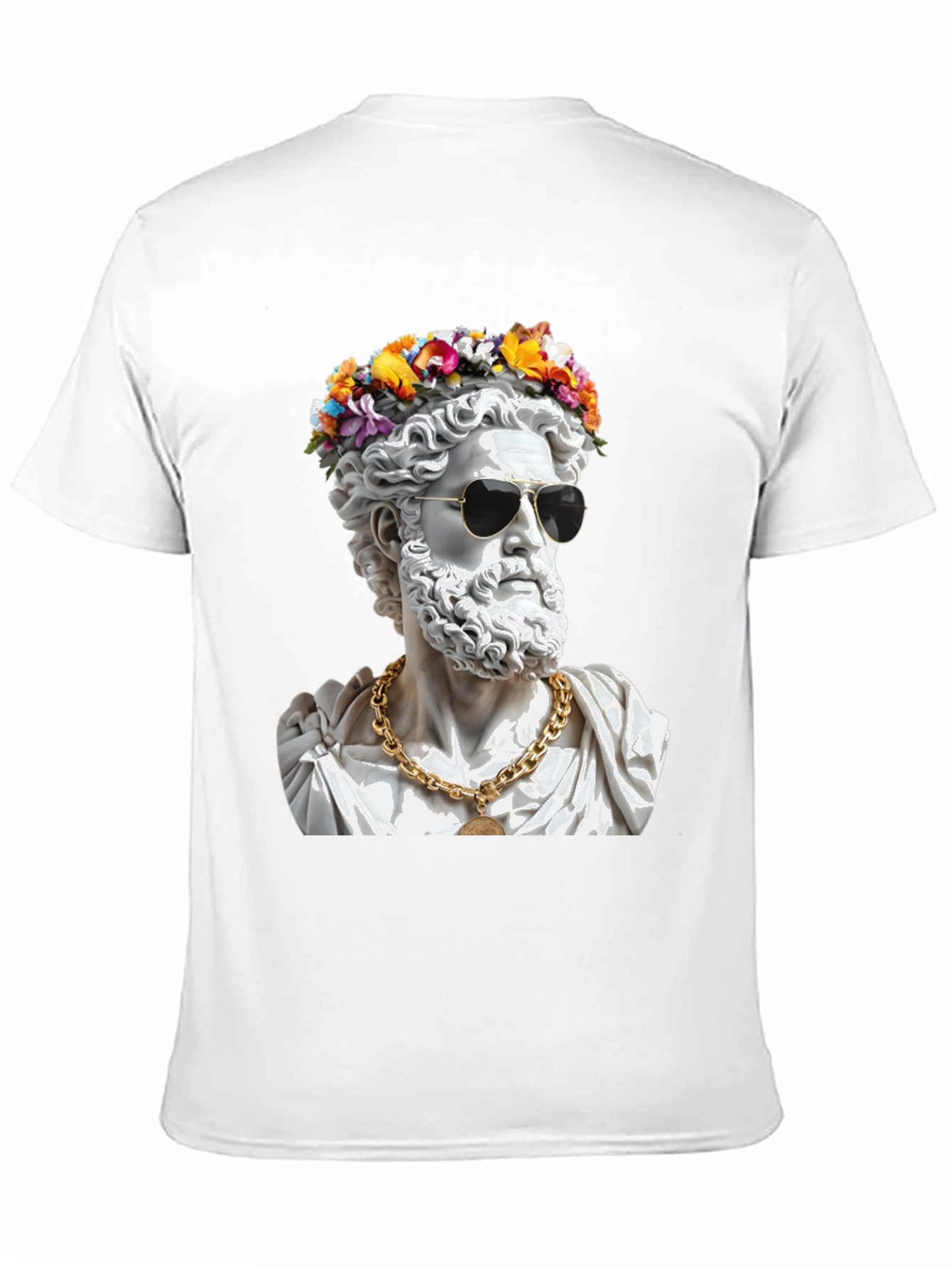 Greek God Statue T-Shirt