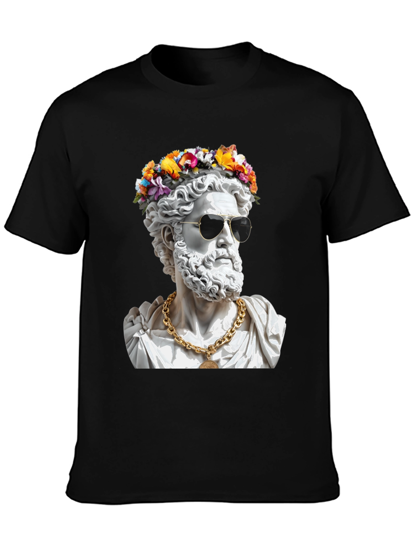 Greek God Statue T-Shirt