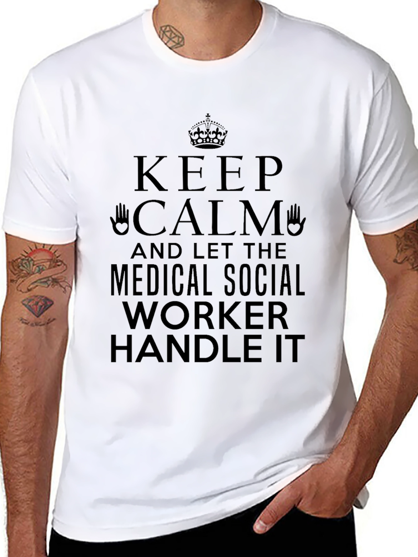 Keep Calm Medical Social Worker T-Shirt
