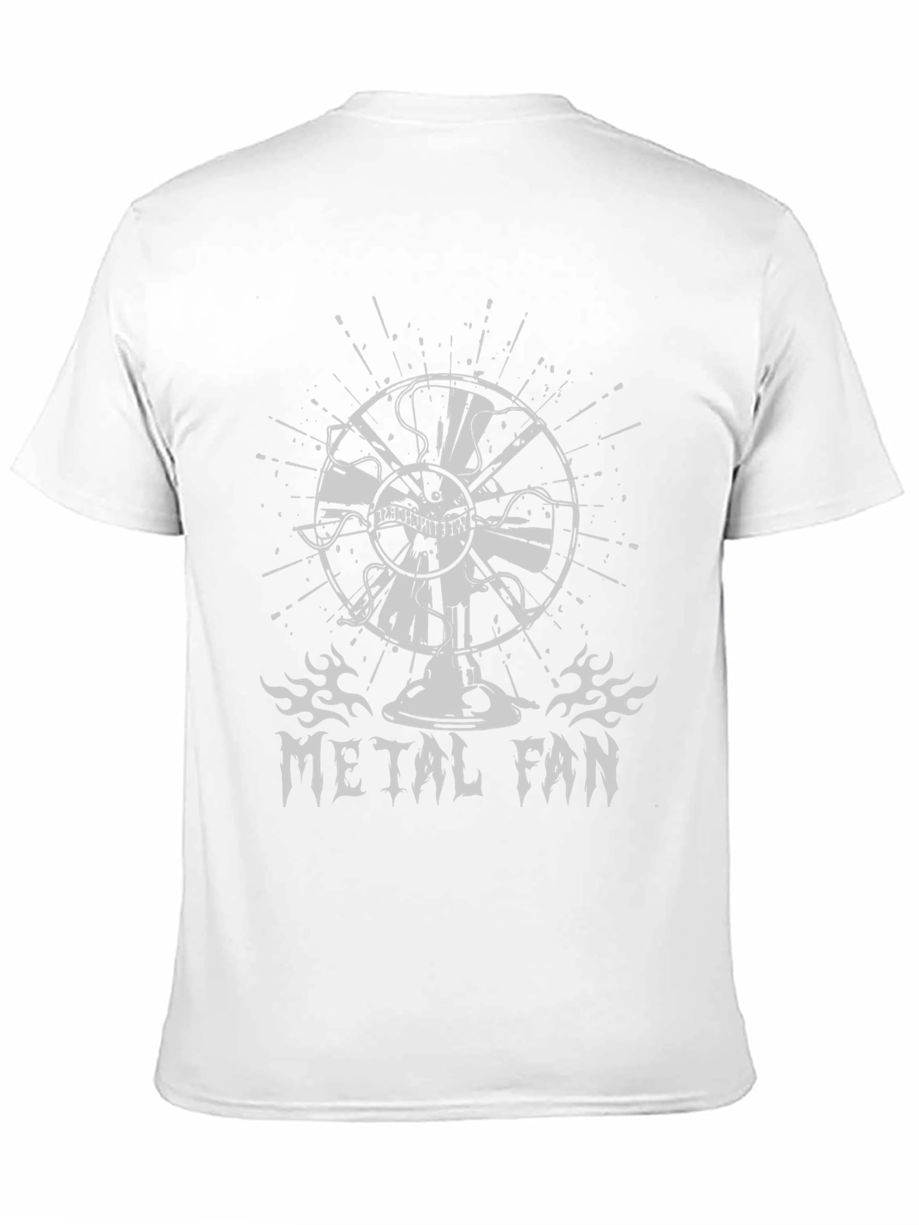 Metal Fan T-Shirt - Black Graphic Tee