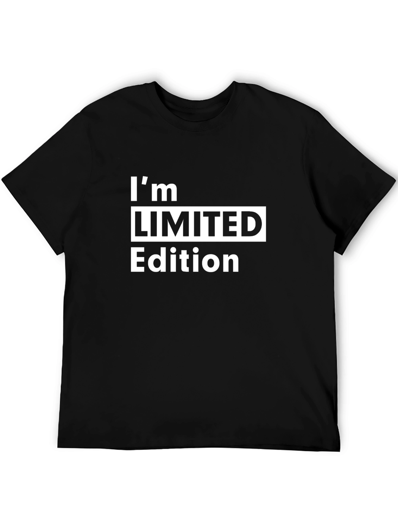 Im Limited Edition Graphic T-Shirt - Black