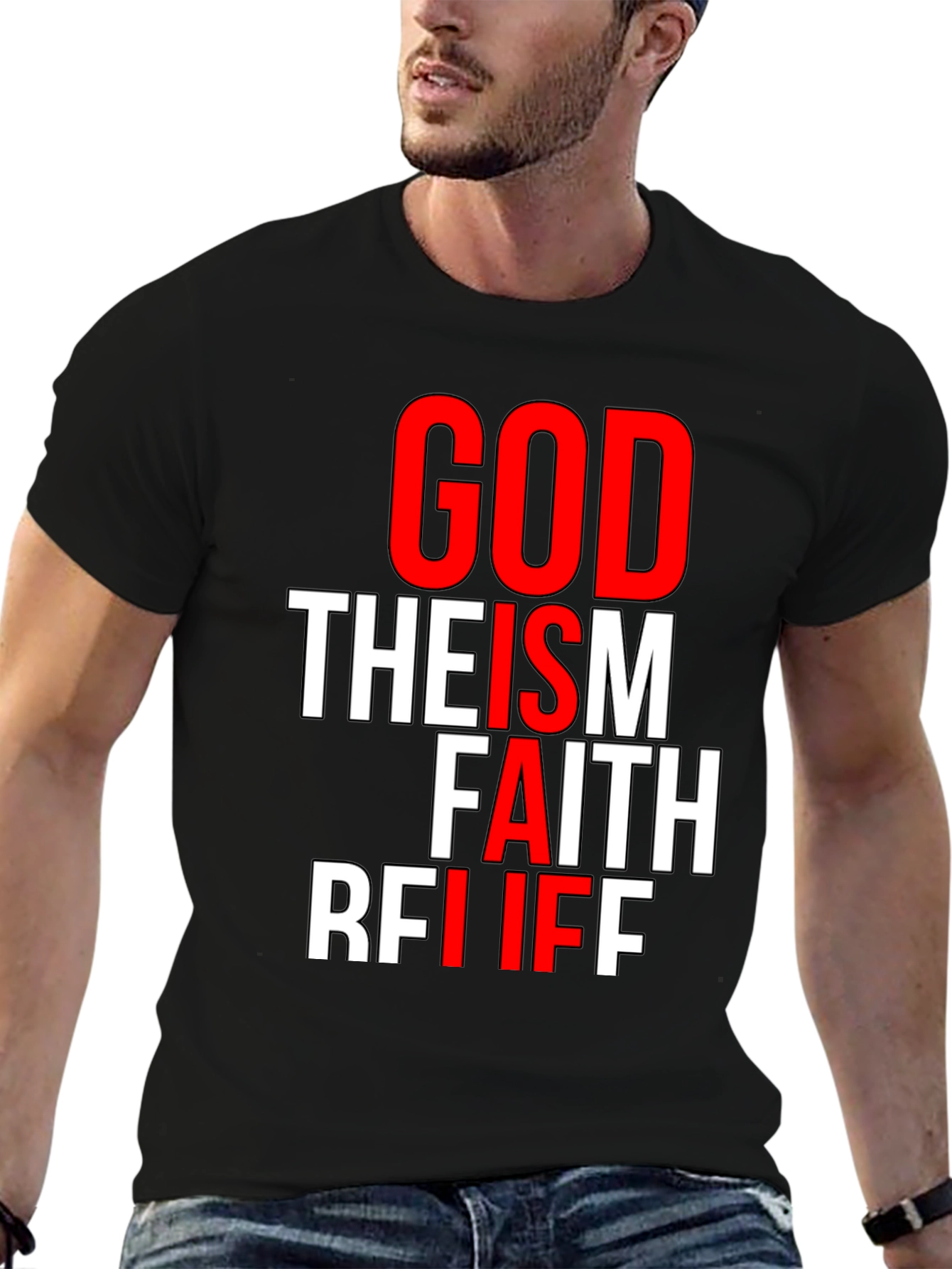 Faith Graphic Tee - God Theism Belief