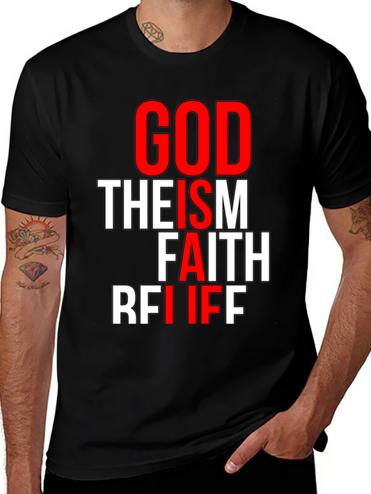 Faith Graphic Tee - God Theism Belief